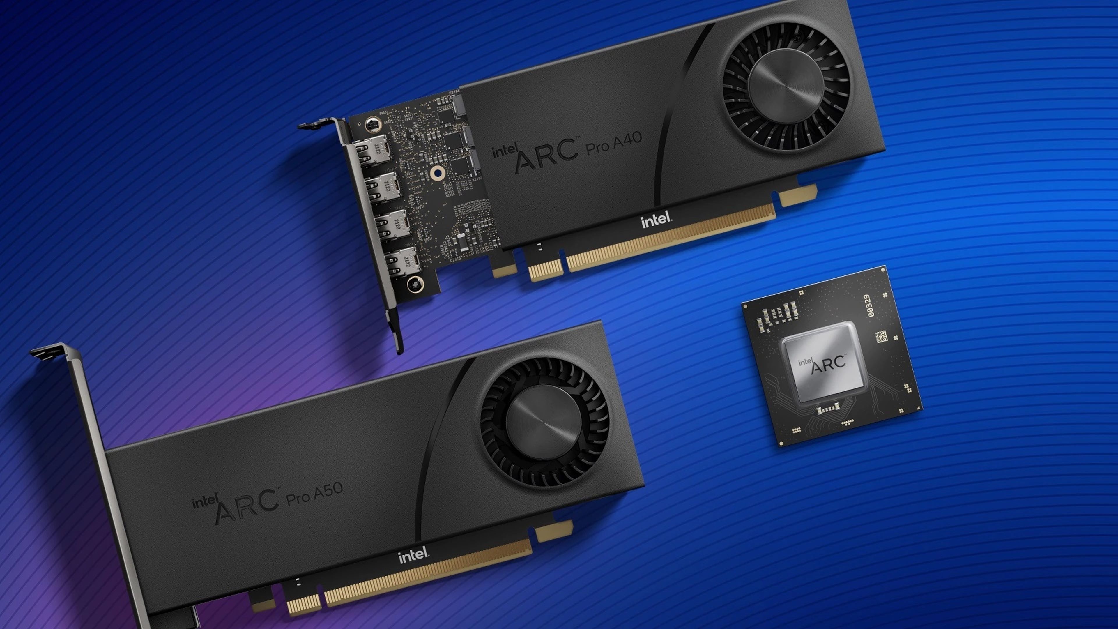 Intel presenta las tarjetas gráficas Intel ARC Pro 50, Pro 40 y Pro 30M