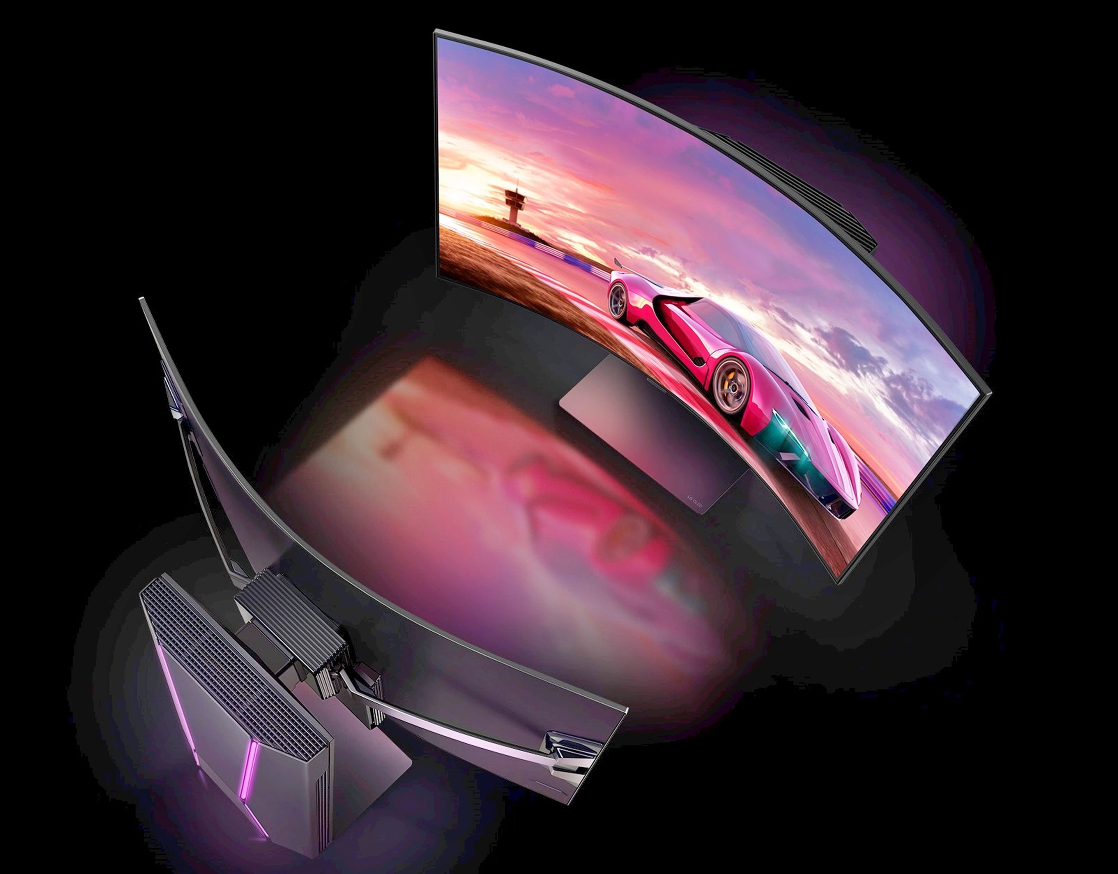 LG no se queda detrás y presenta el primer monitor OLED de 42 pulgadas plegable del mundo