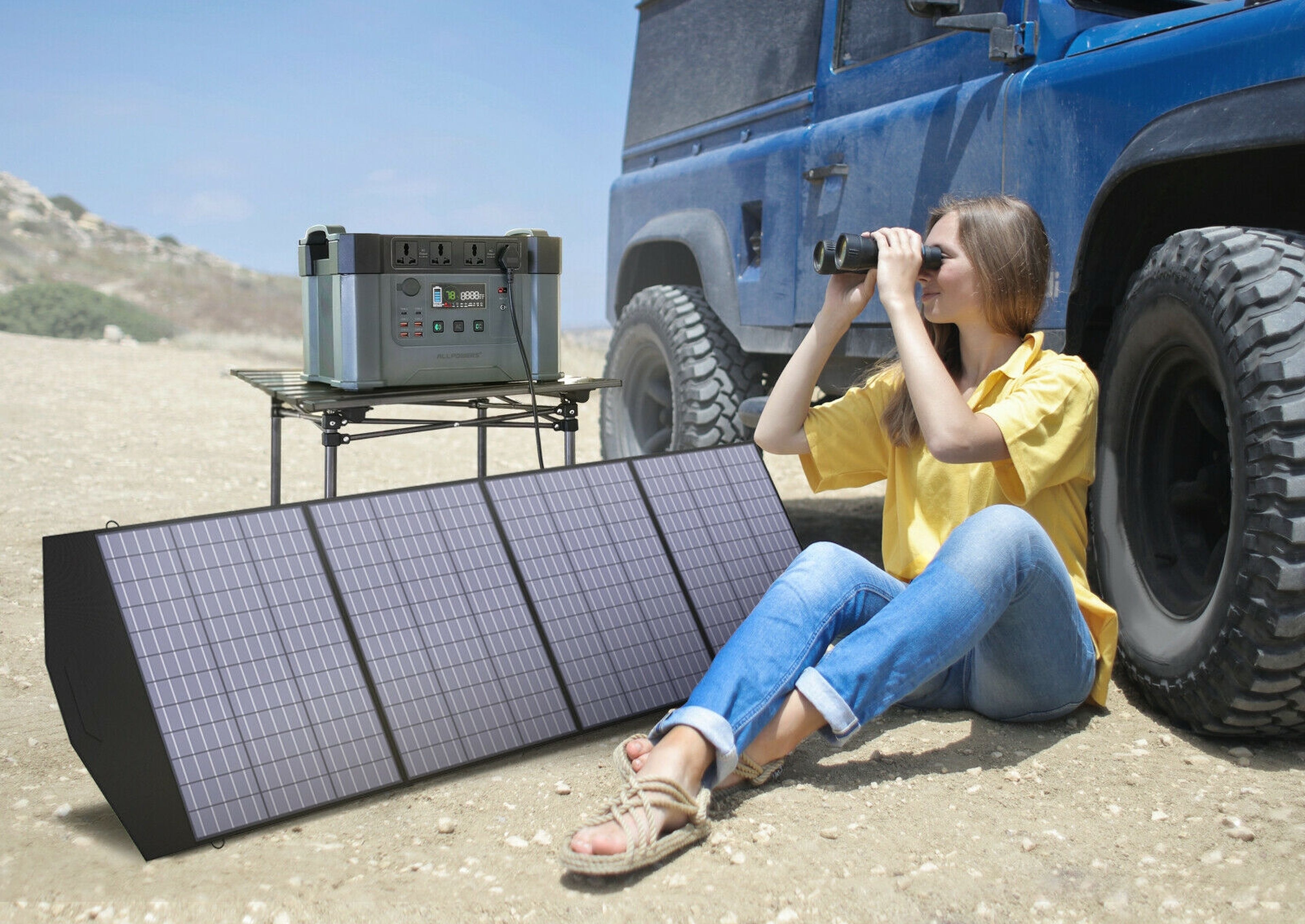 Por menos de 300€ puedes autogenerar tu propia energía con este kit solar portátil