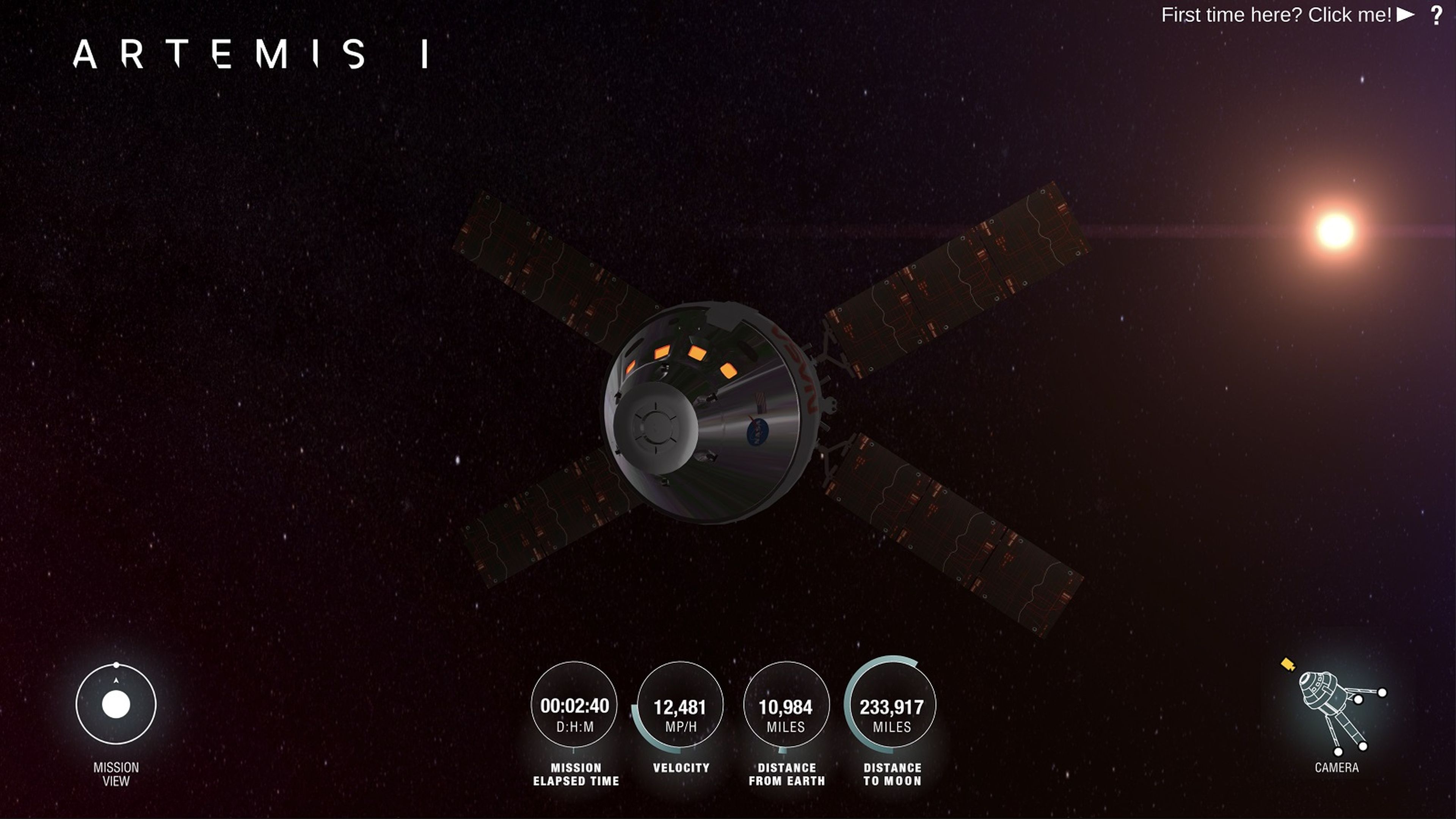Misión Artemis de la NASA