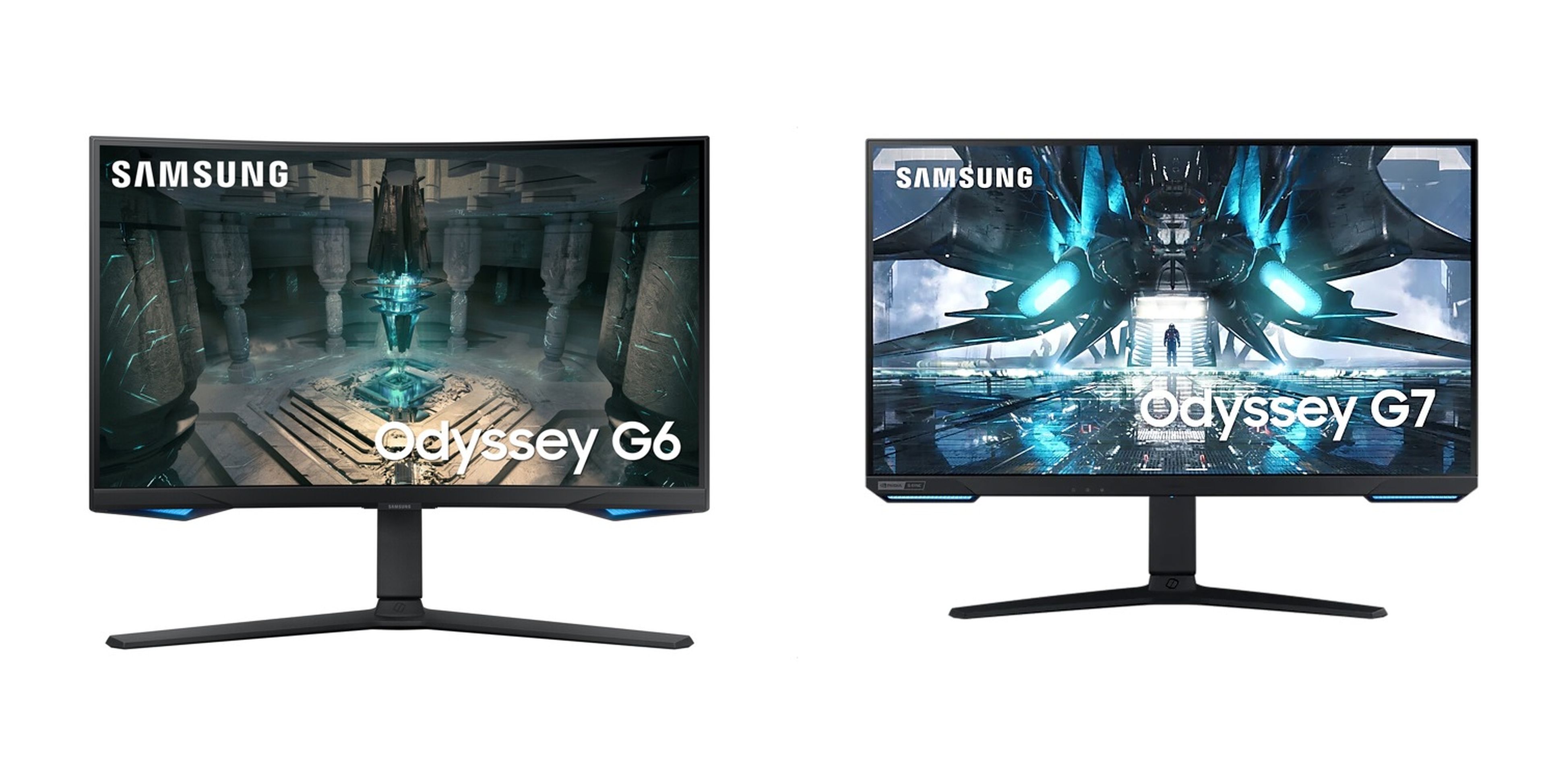 Nuevos Monitores Samsung Odyssey G6 y G7