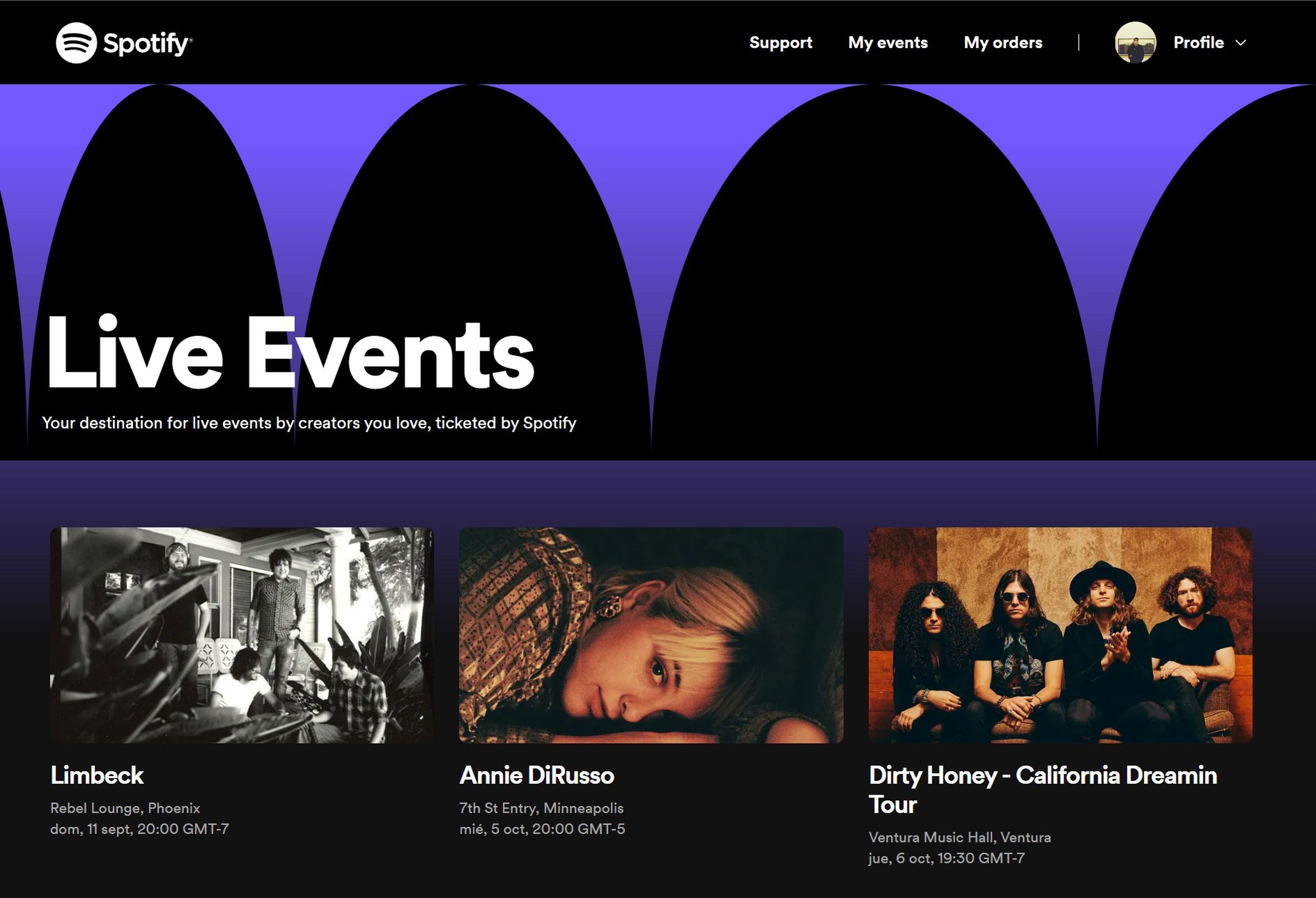 Primero TikTok y ahora Spotify: la plataforma se suma a vender entradas de conciertos