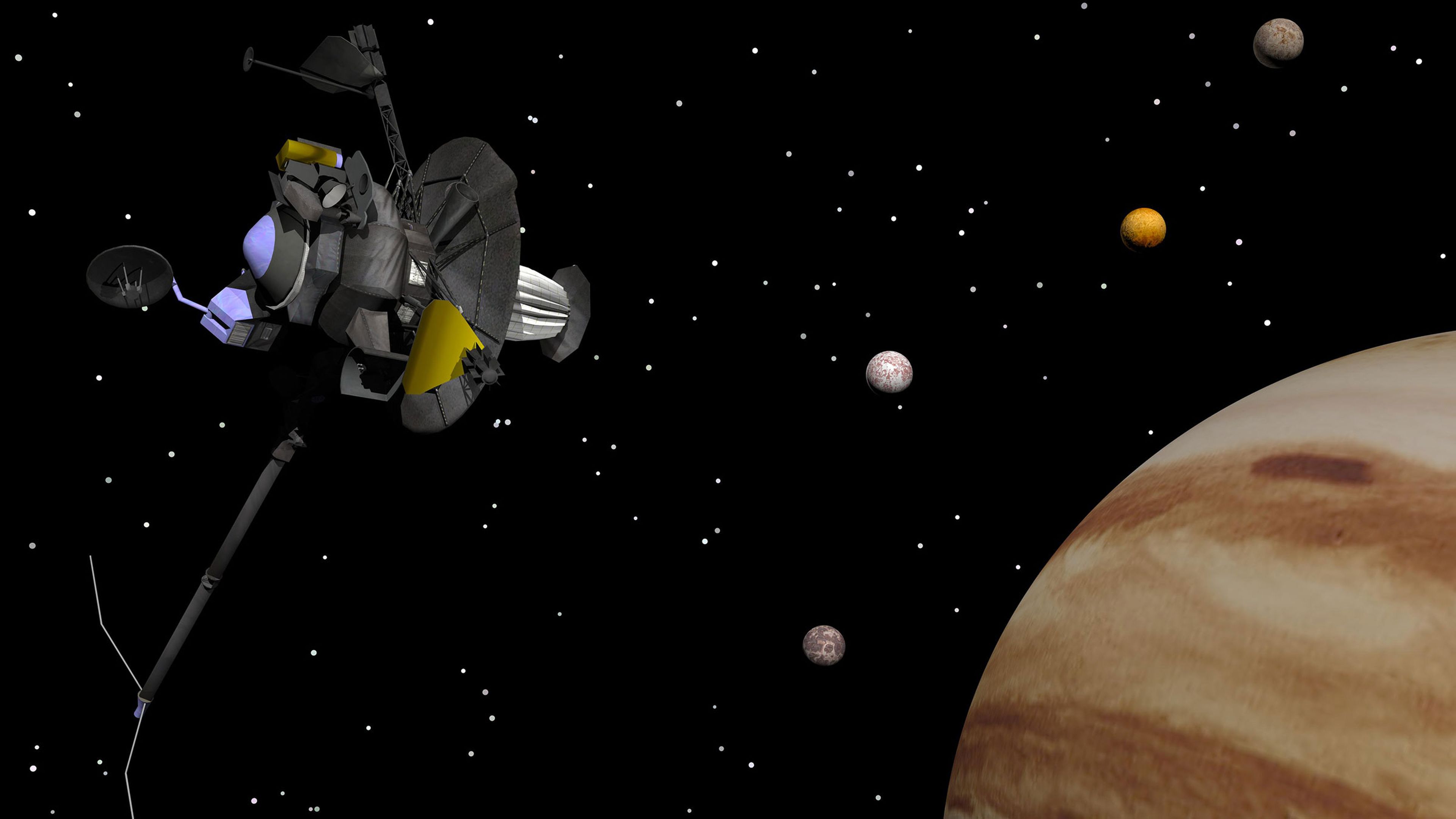 Recreación sonda Voyager