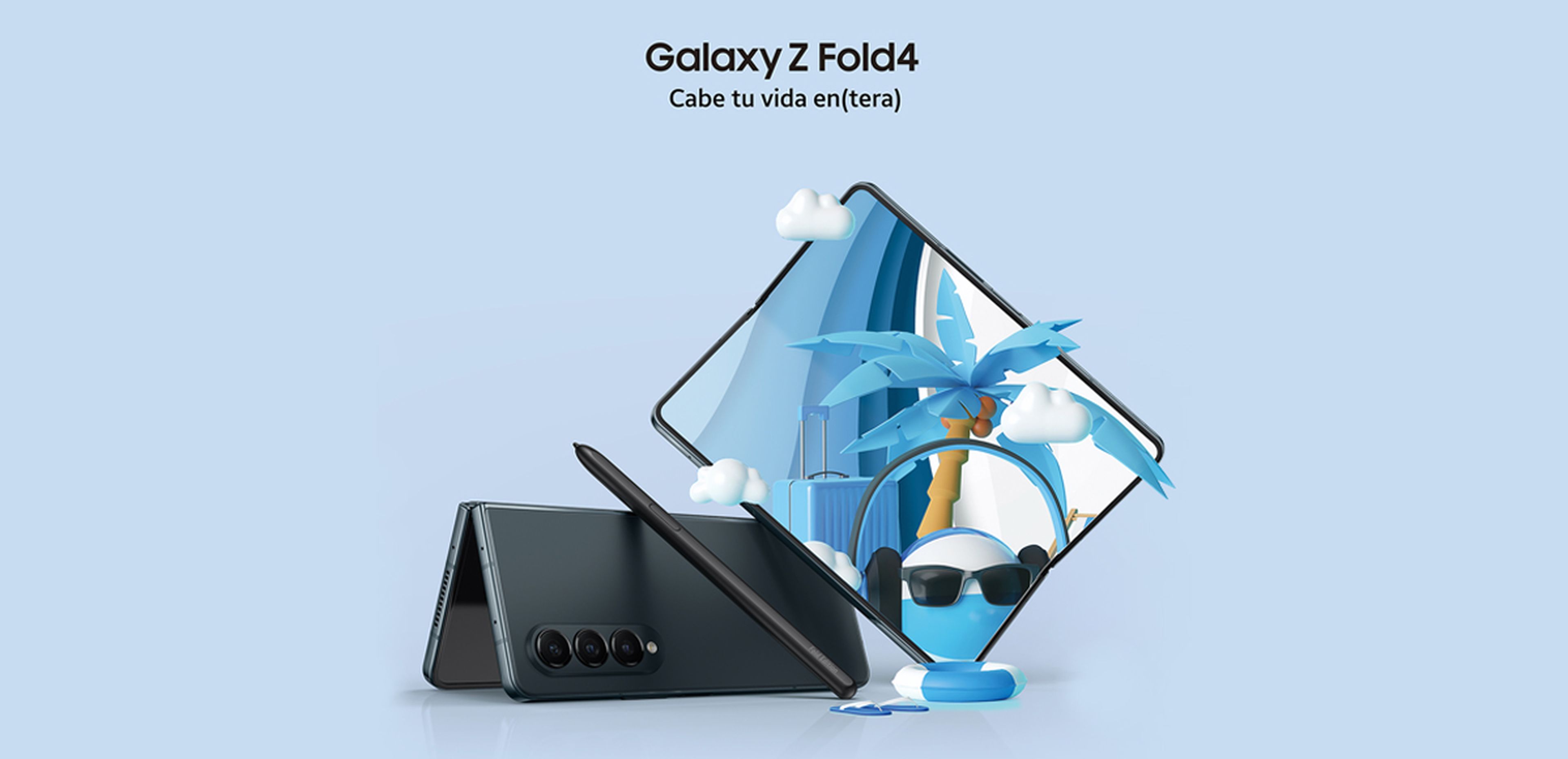 Samsung Galaxy Z Fold4 portada branded