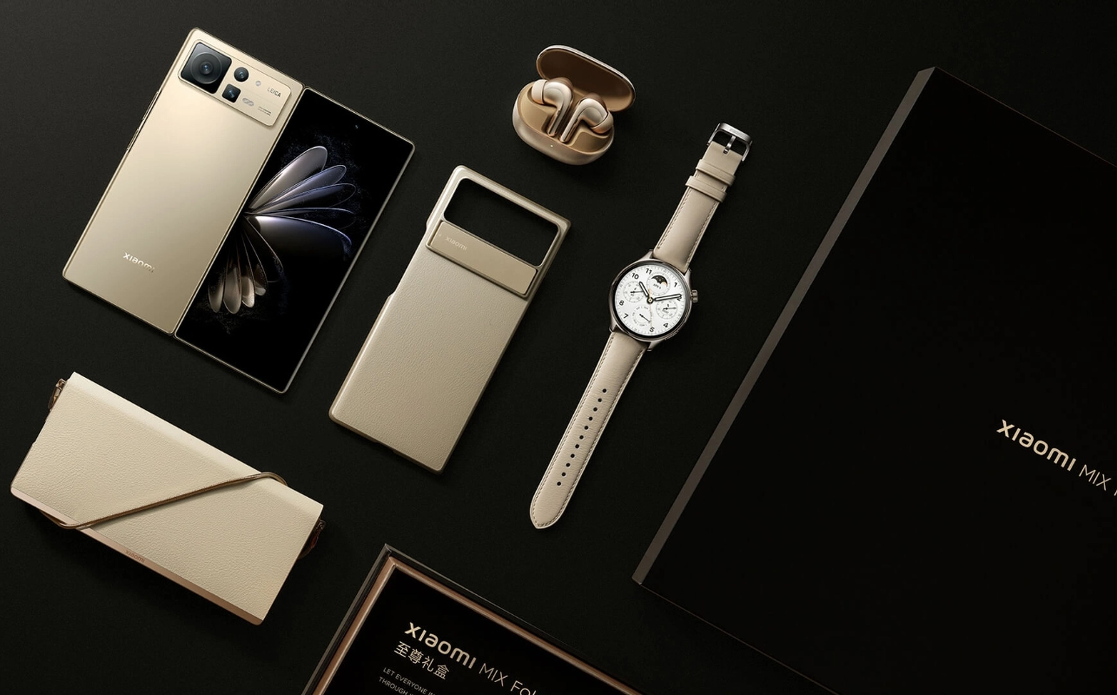 Xiaomi Mix Fold 2, el móvil plegable ultrafino, llega acompañado de una inmensa tablet de 13 pulgadas, unos auriculares y un smartwatch