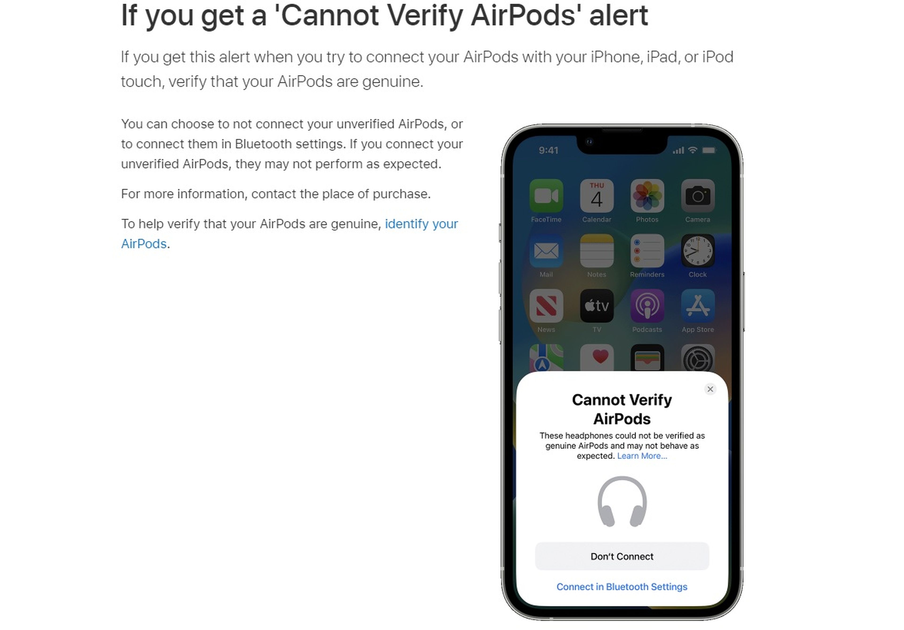 Los iPhone ahora detectan si tus AirPods son falsos y lanzarán esta  advertencia