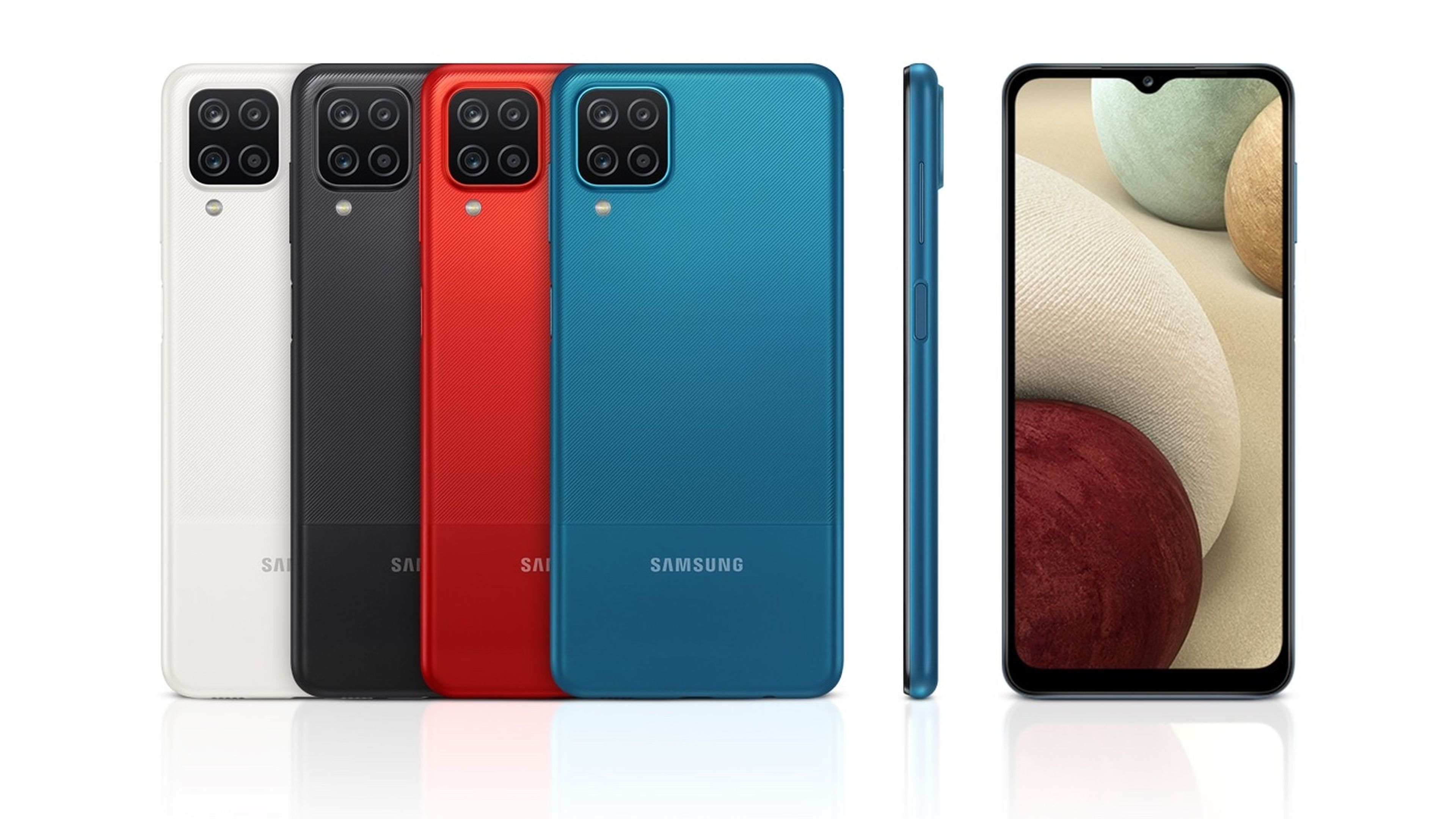 Colores y diseño Samsung Galaxy A12