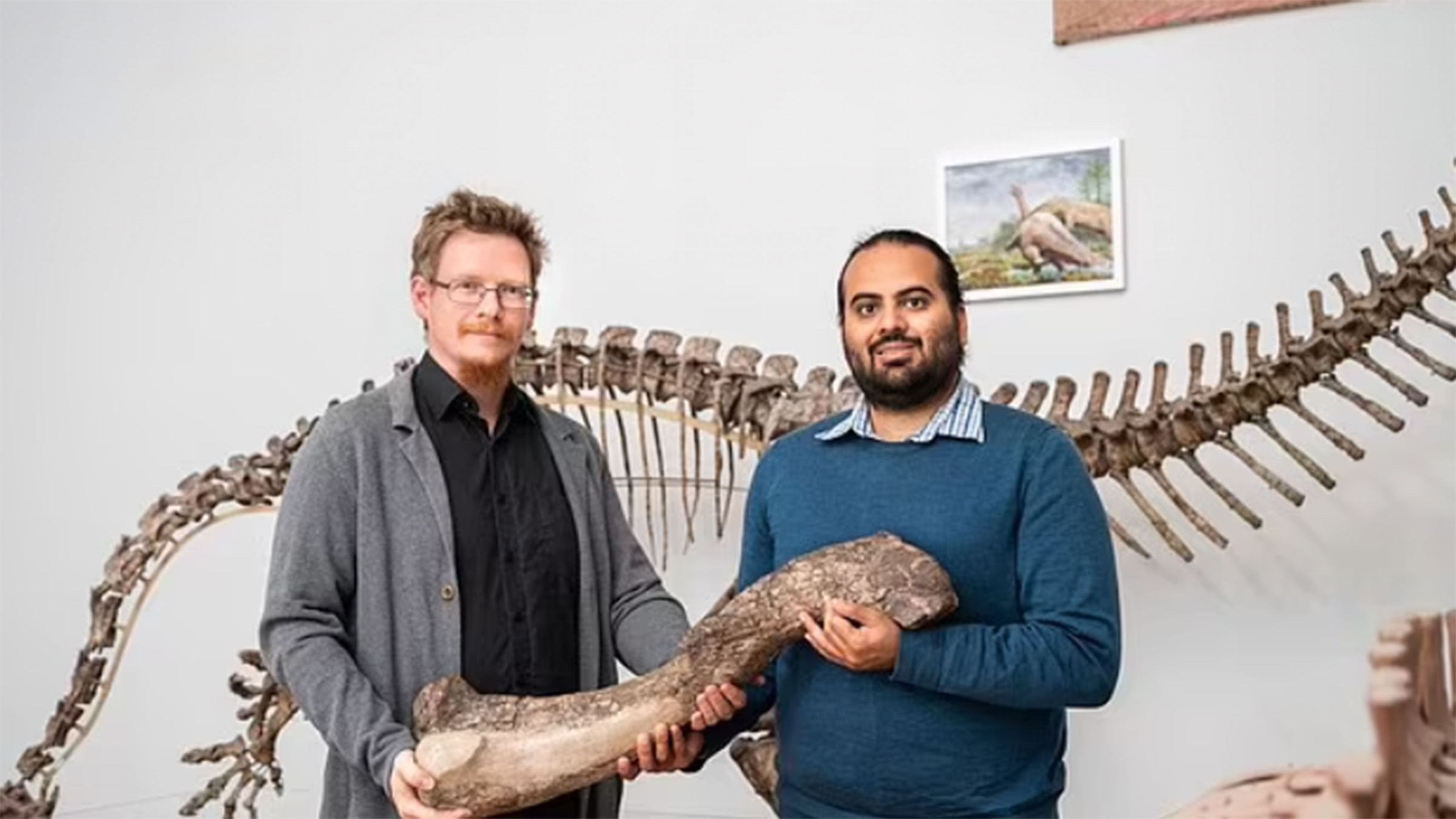 Descubren en Alemania una especie desconocida de dinosaurio que pasó inadvertida durante 100 años en un museo