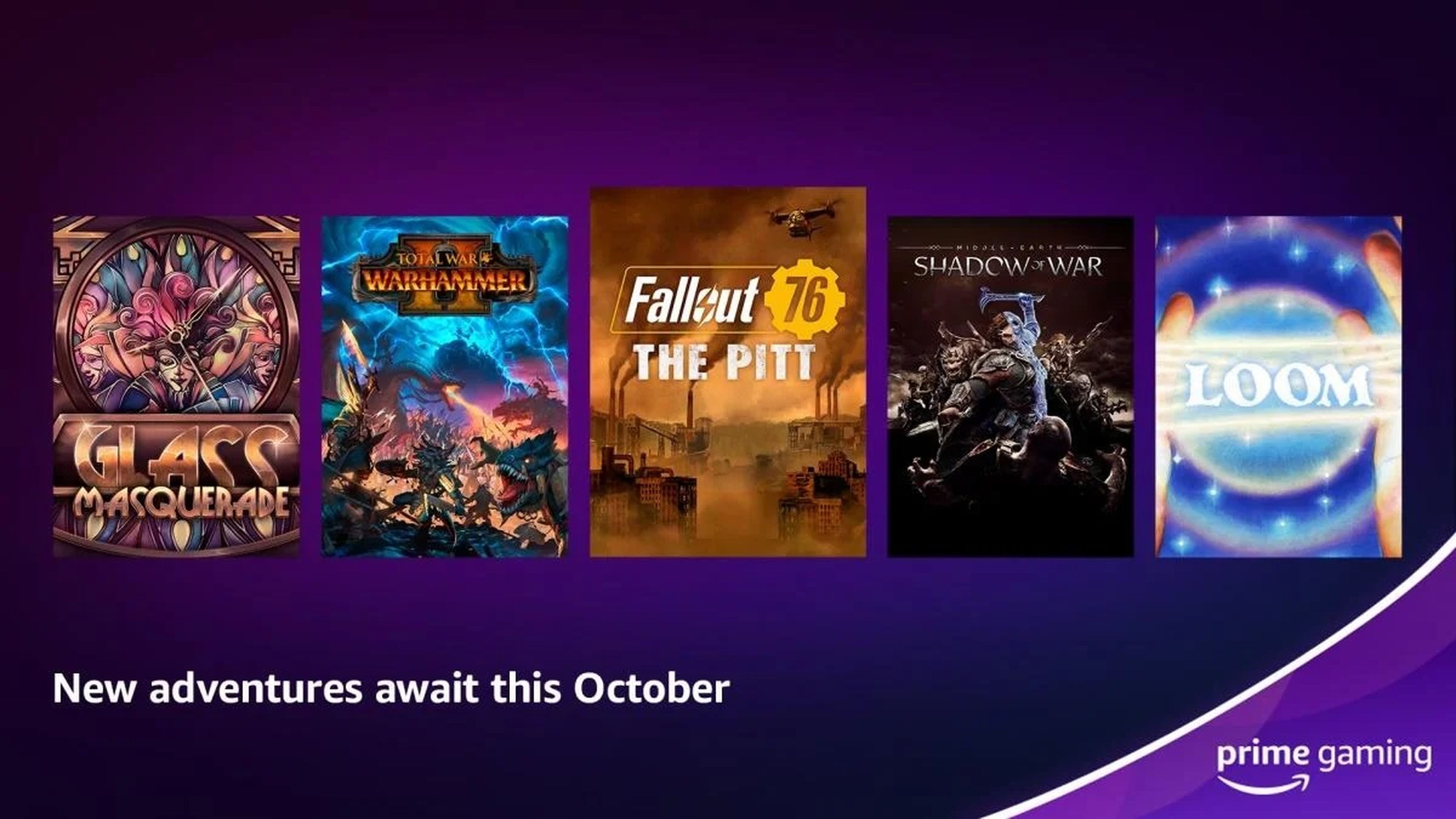Fallout 76, Total War: Warhammer II, Midde Earth: Shadows of War y otros juegazos gratis que regala Amazon