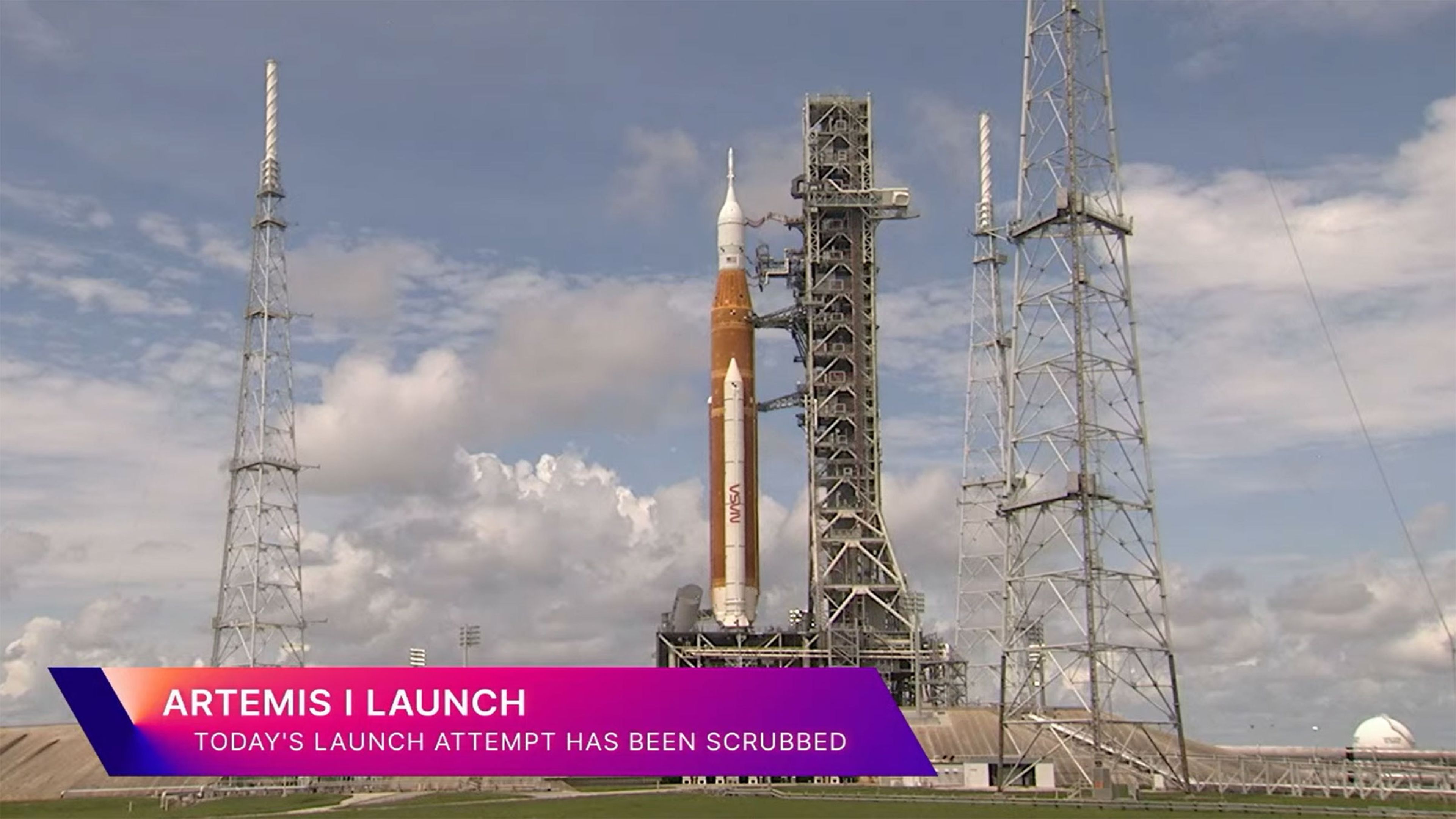 La NASA vuelve a retrasar el lanzamiento de la Artemis I, ahora por una fuga de hidrógeno