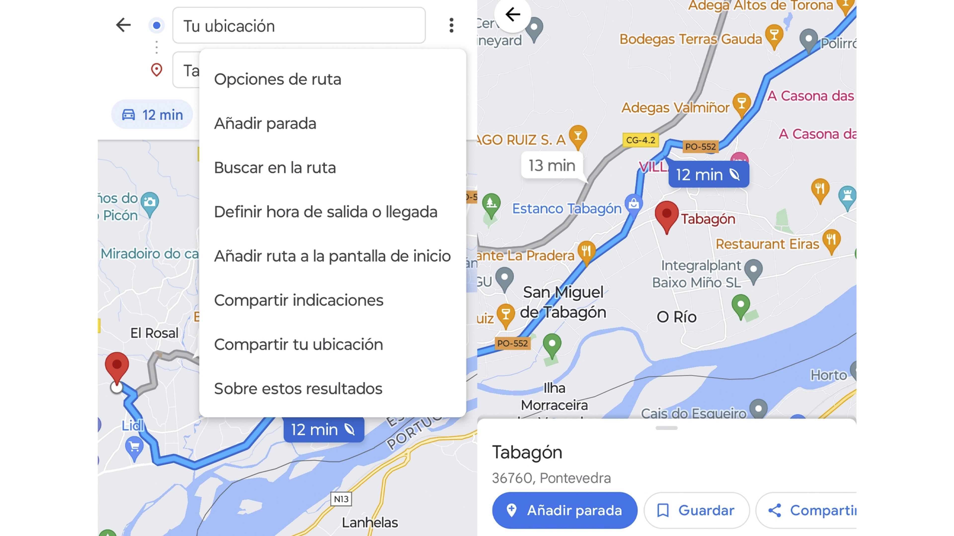 Cómo recibir indicaciones de Google Maps en un  Echo Auto