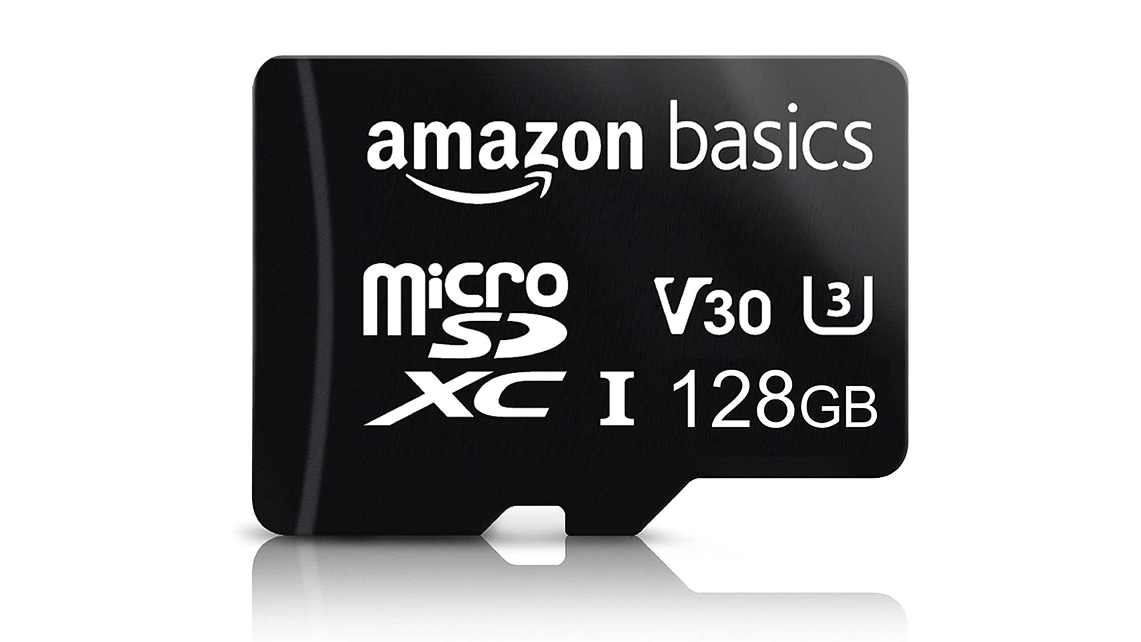 Tarjeta microSDXC Amazon Basics de 128 GB