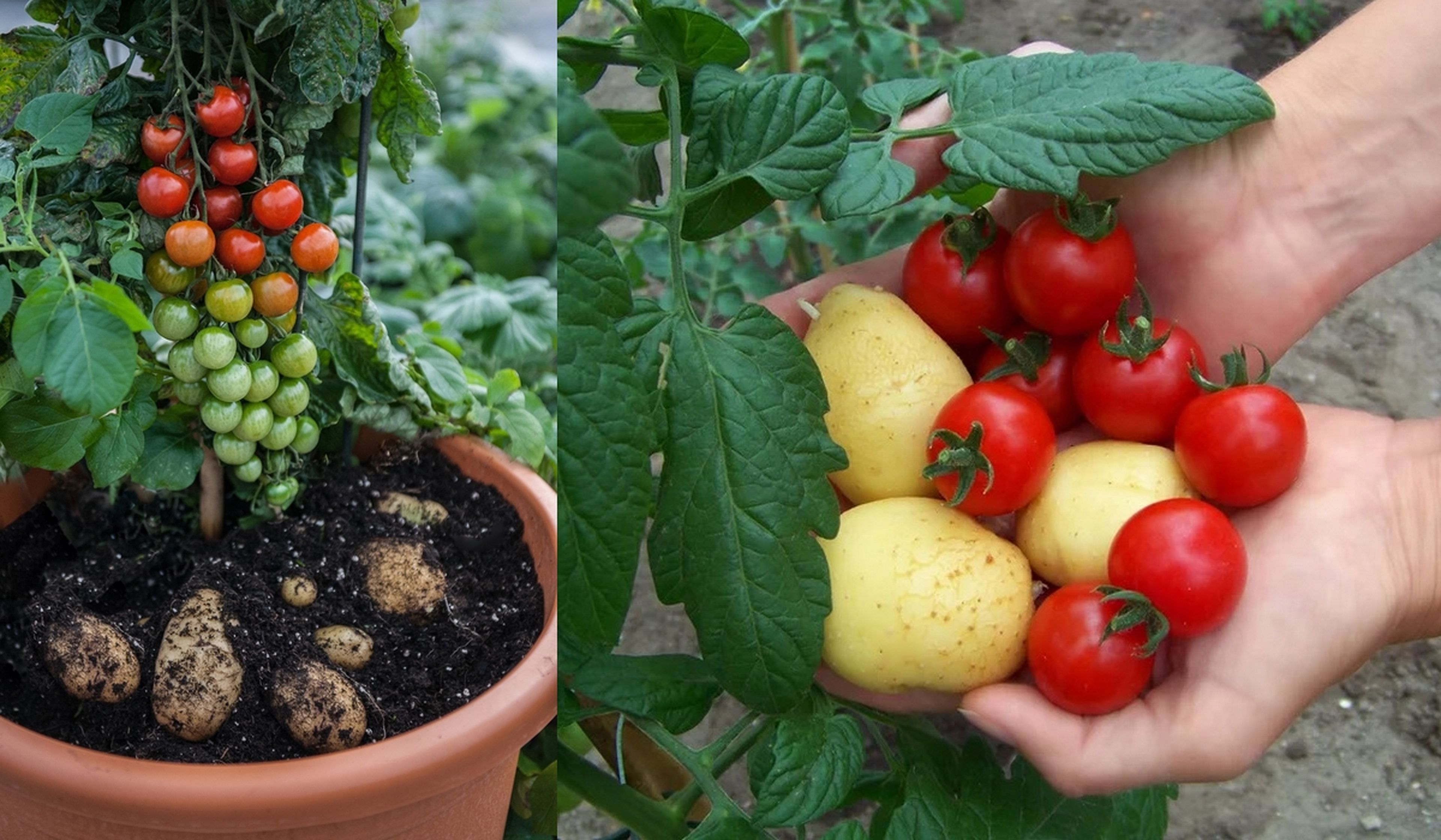 TomTato, la planta que da tomates y patatas al mismo tiempo