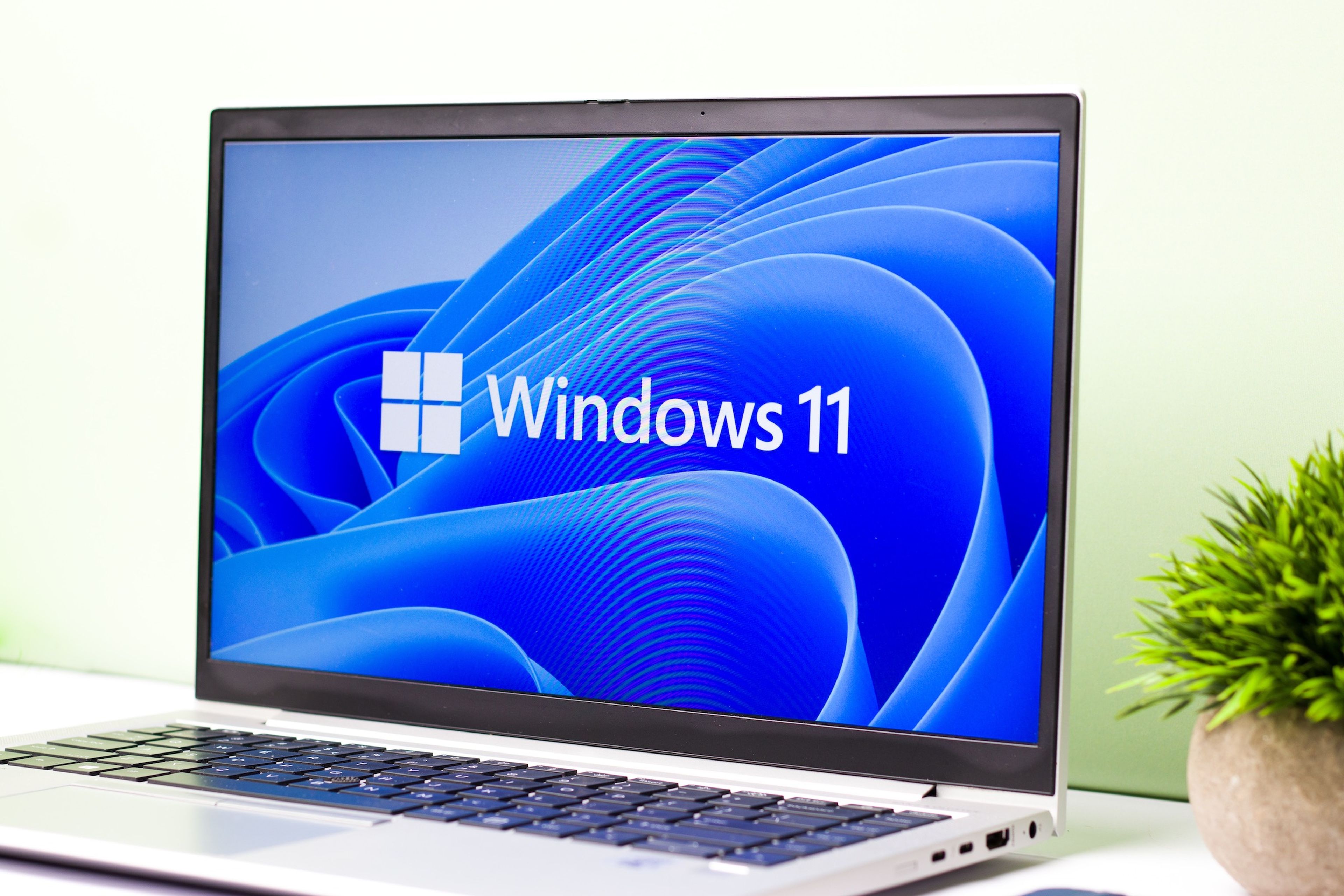 Windows 11 en un ordenador portátil