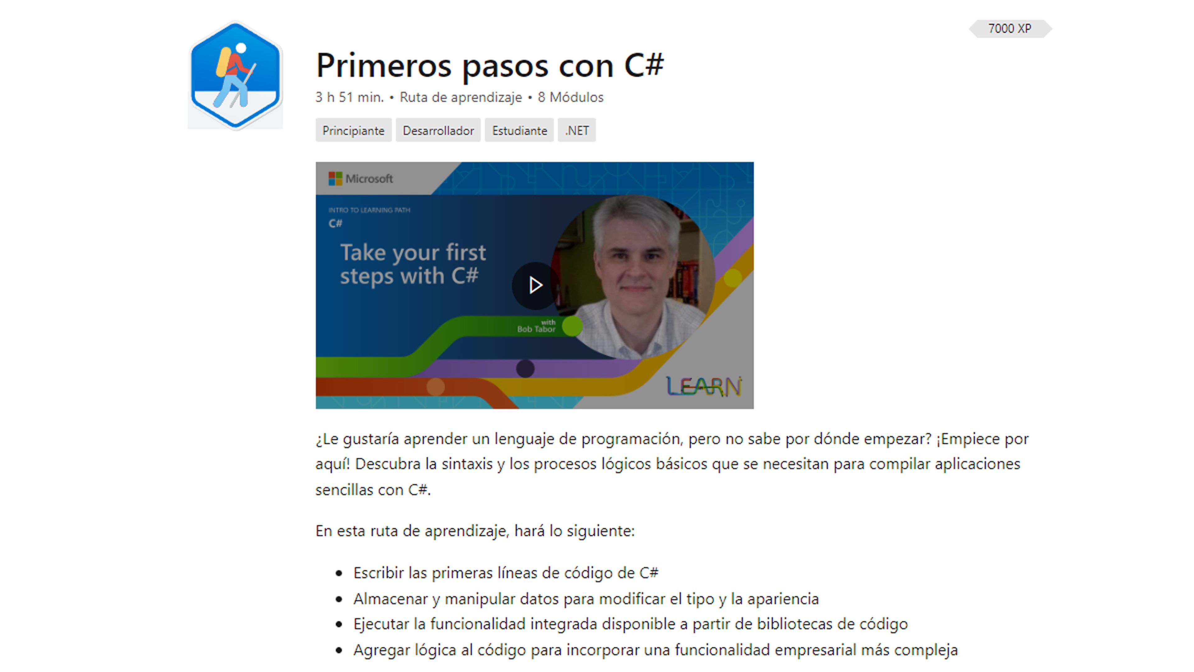 Aprende C# gratis