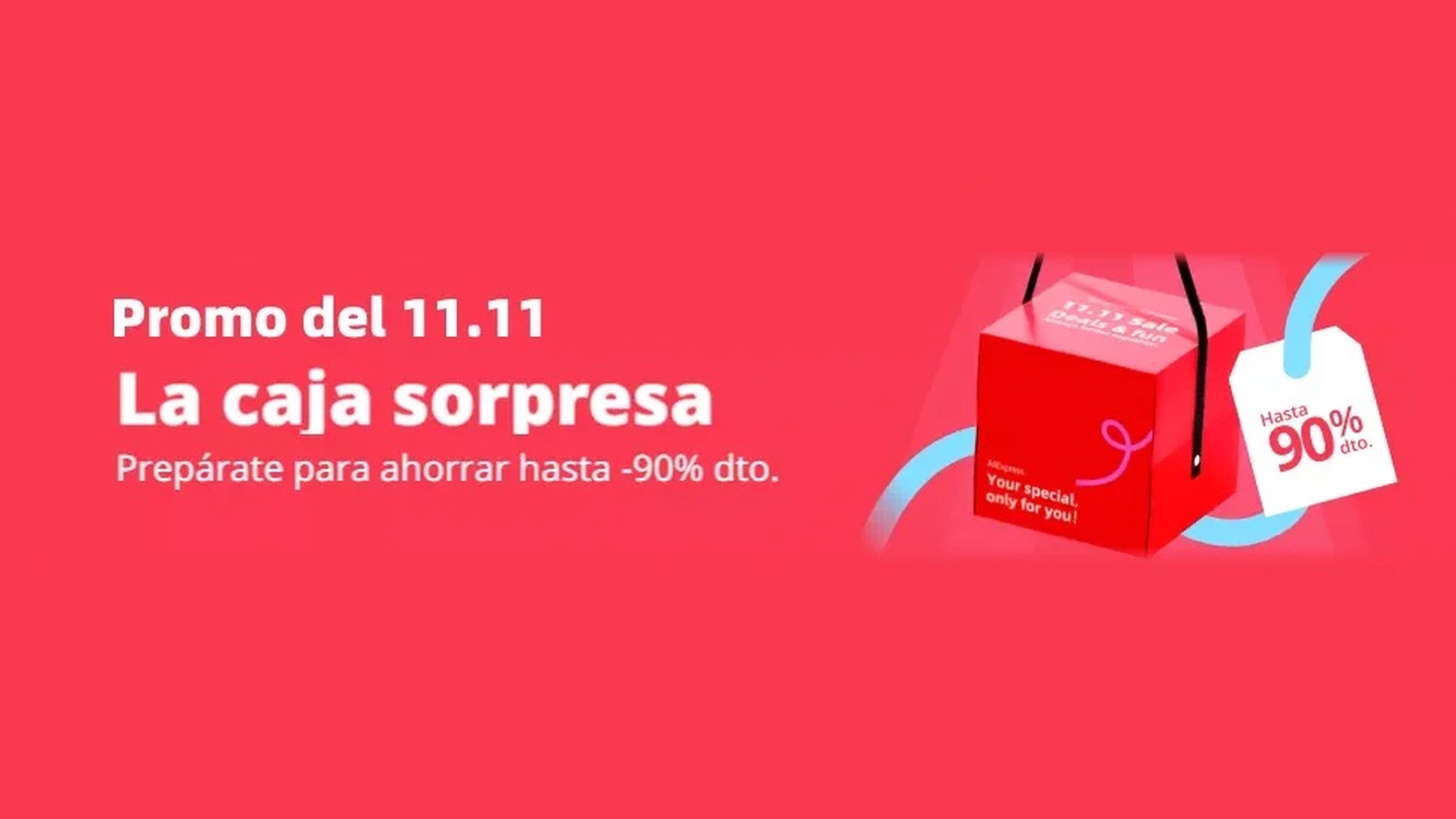 Caja sorpresa AliExpress