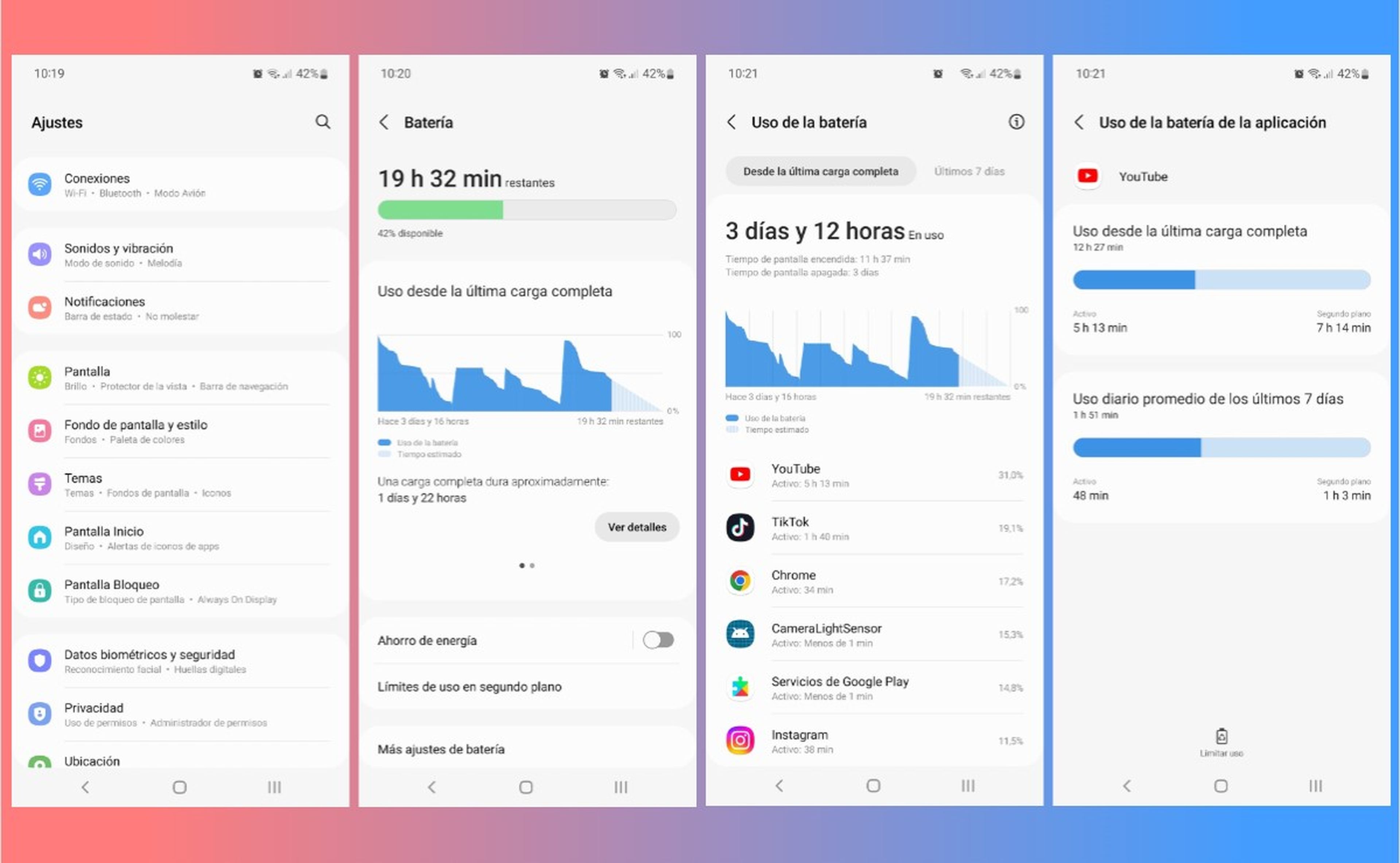 Cómo averiguar qué aplicaciones están agotando la batería de tu Android