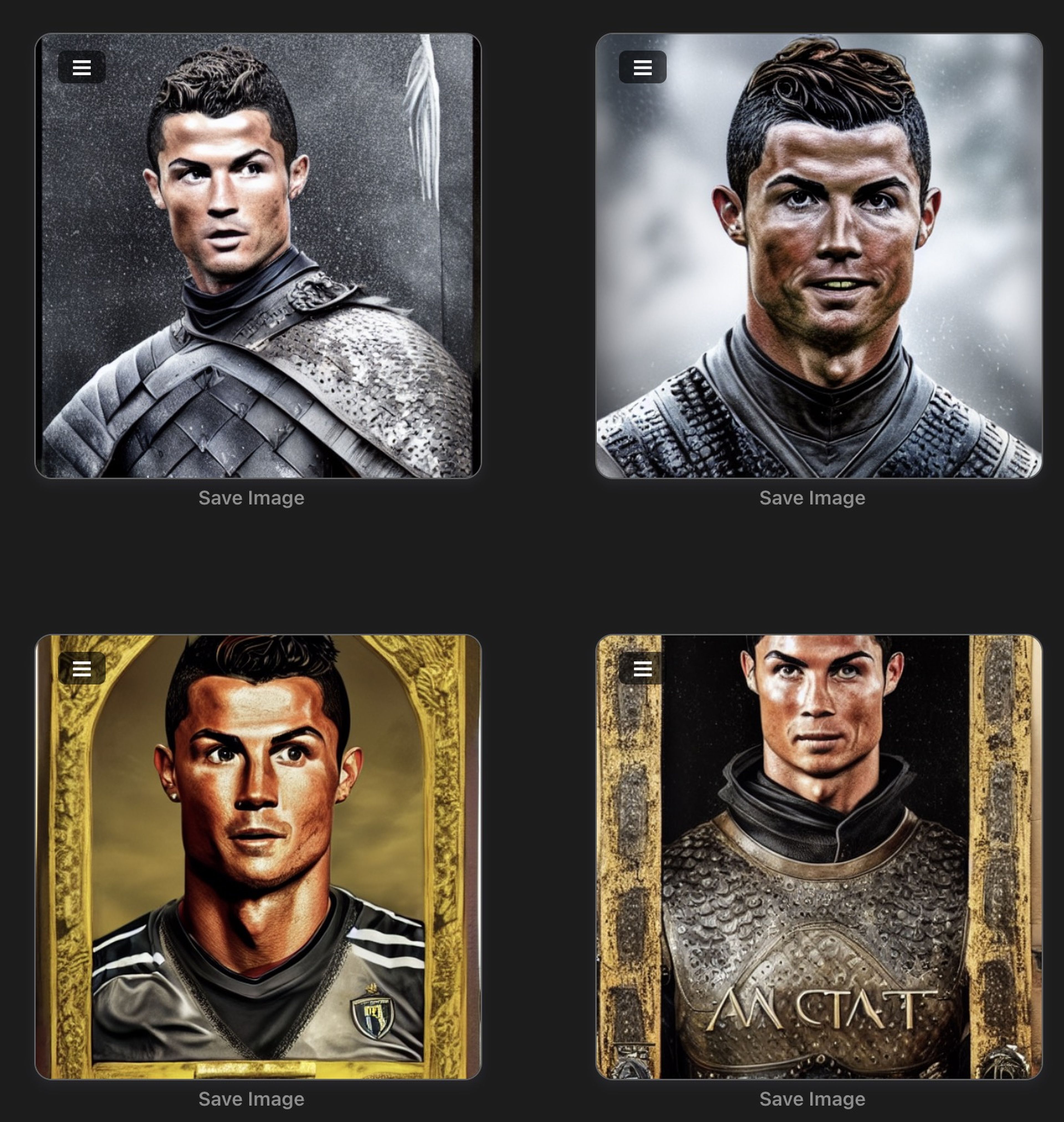 A portrait of cristiano ronaldo in game of thrones, portrait, highly detailed and intrincated