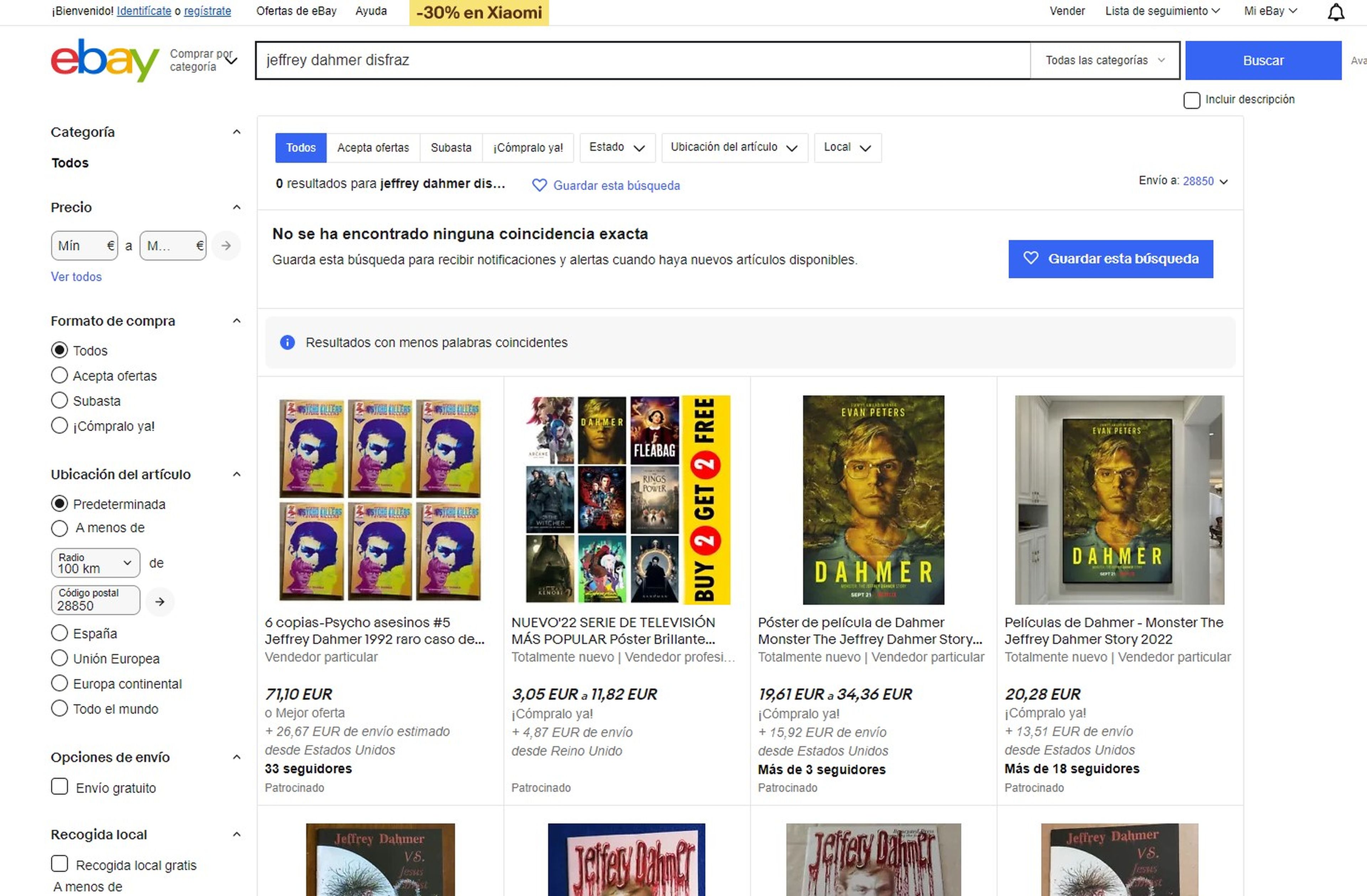 eBay está prohibiendo los disfraces de Dahmer: la gente lo ama pero no debe ser una referencia para Halloween