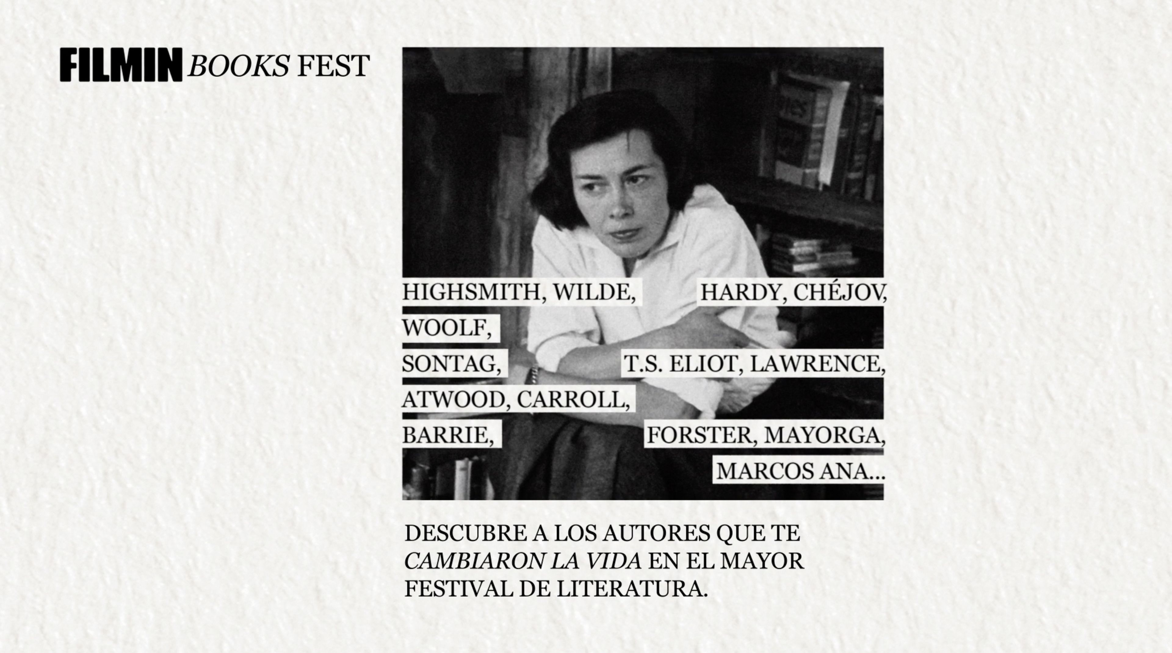 Filmin Books Fest
