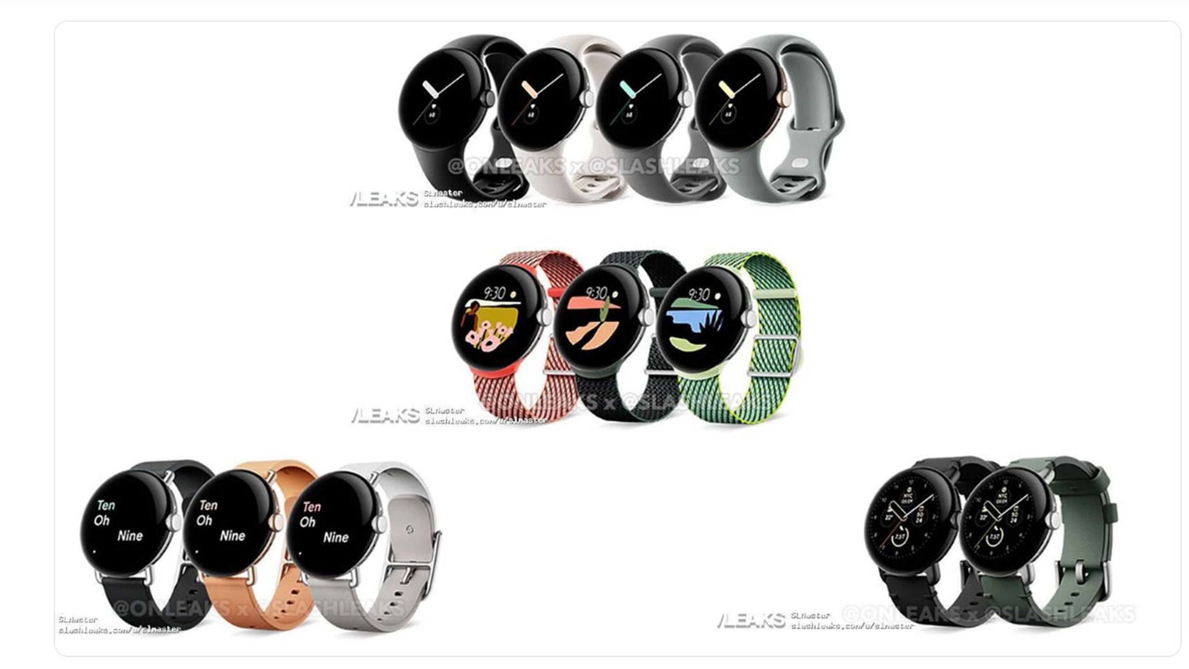 Se filtran imágenes promocionales y nuevos detalles del Pixel Watch gracias a Amazon