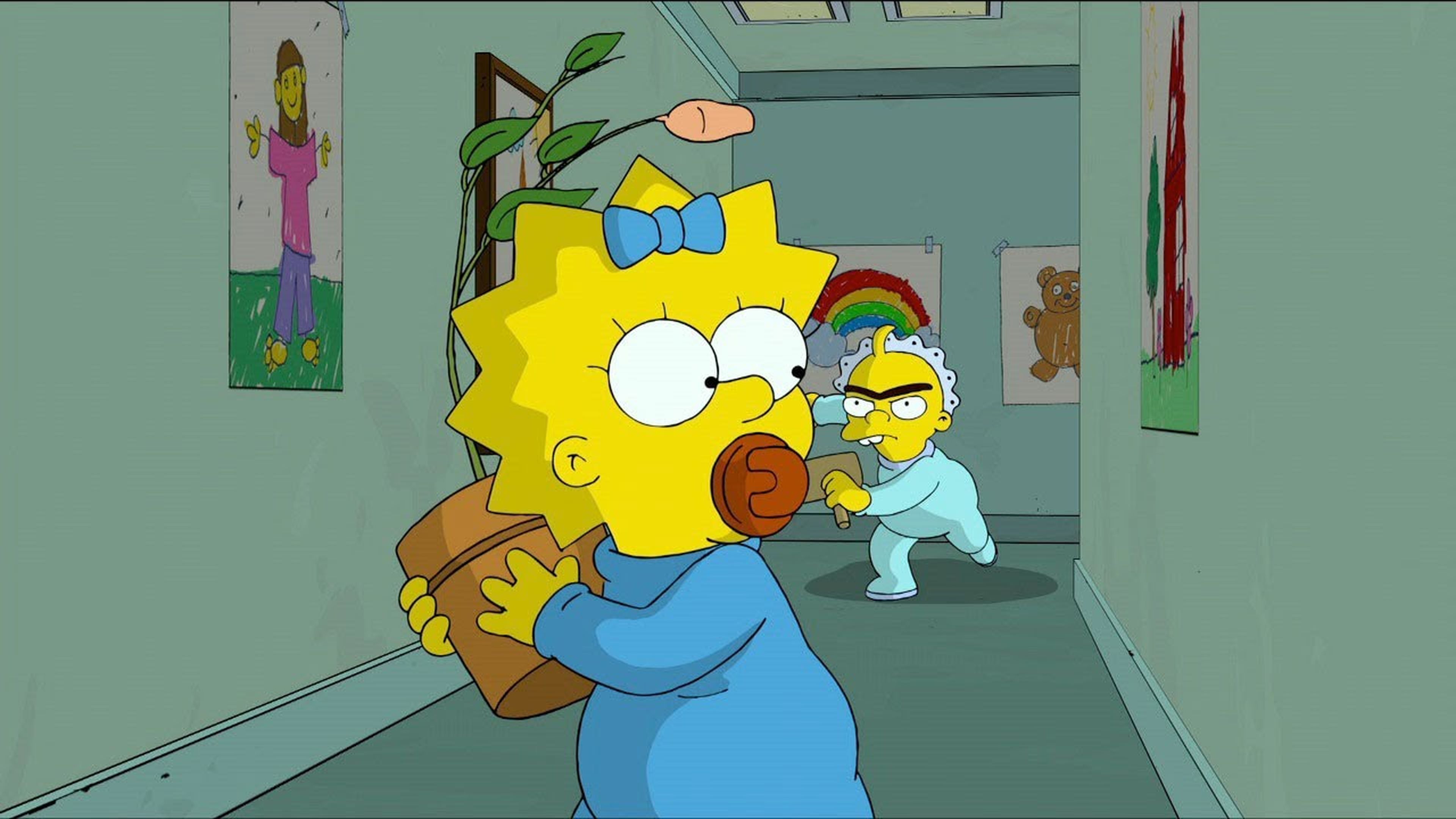 Maggie Simpson en El día más largo de Maggie