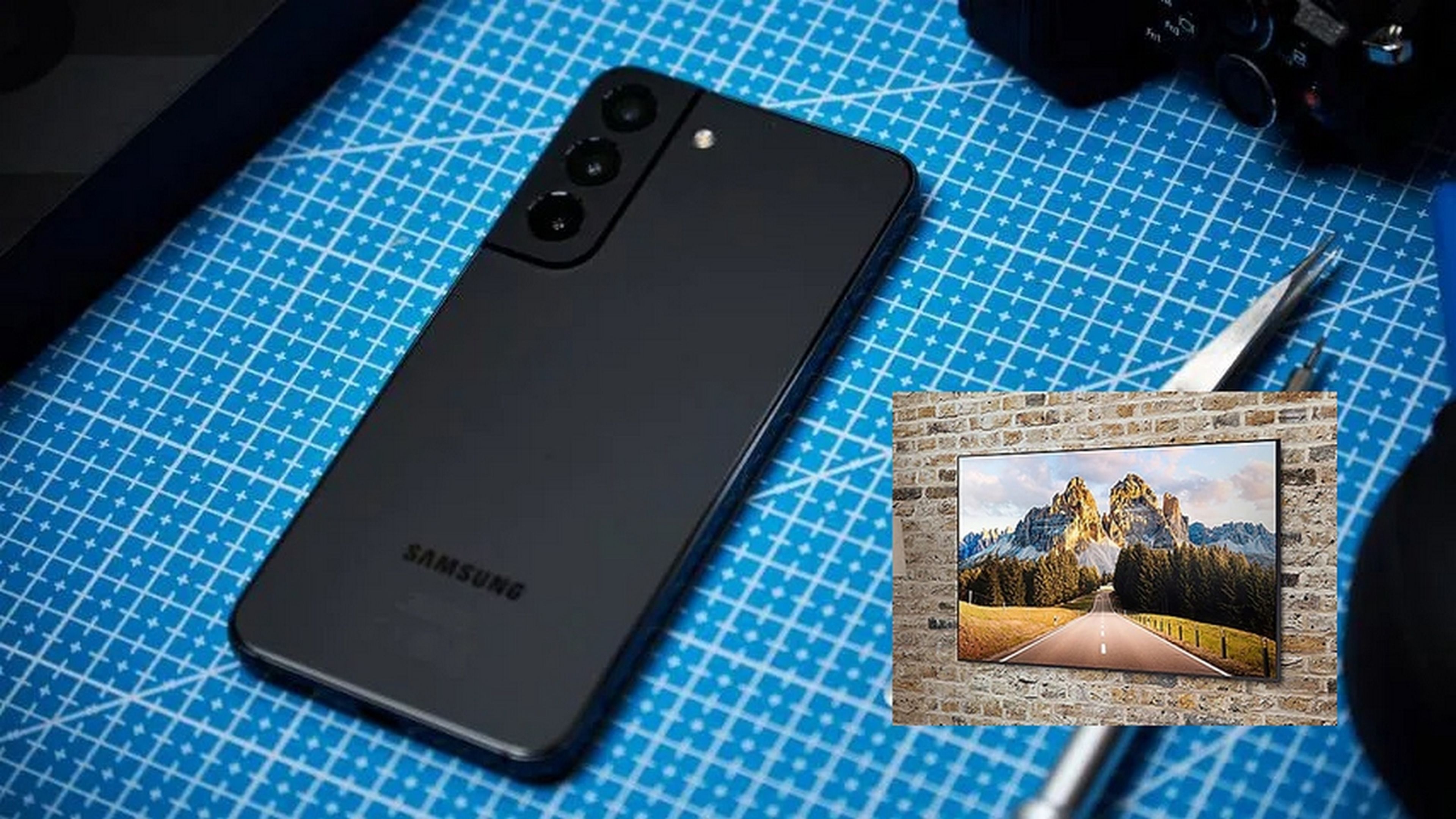 Samsung Galaxy S22 por 859 euros con televisor 4K HDR de 43 pulgadas gratis, valorado en 519 euros