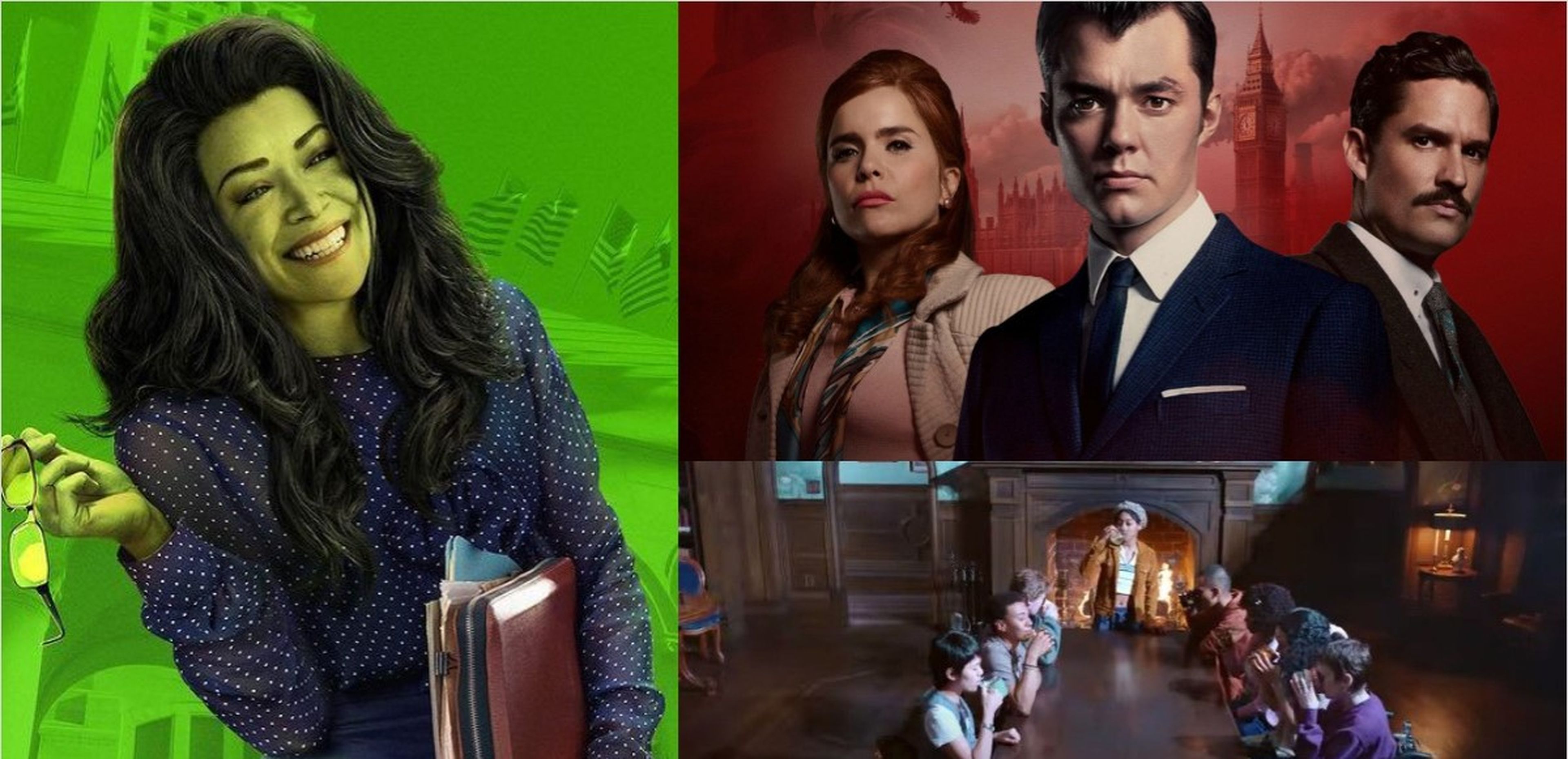 Qué series ver este fin de semana en Netflix, HBO Max y Disney+: She-Hulk, Alfred (Batman) y terror adolescente