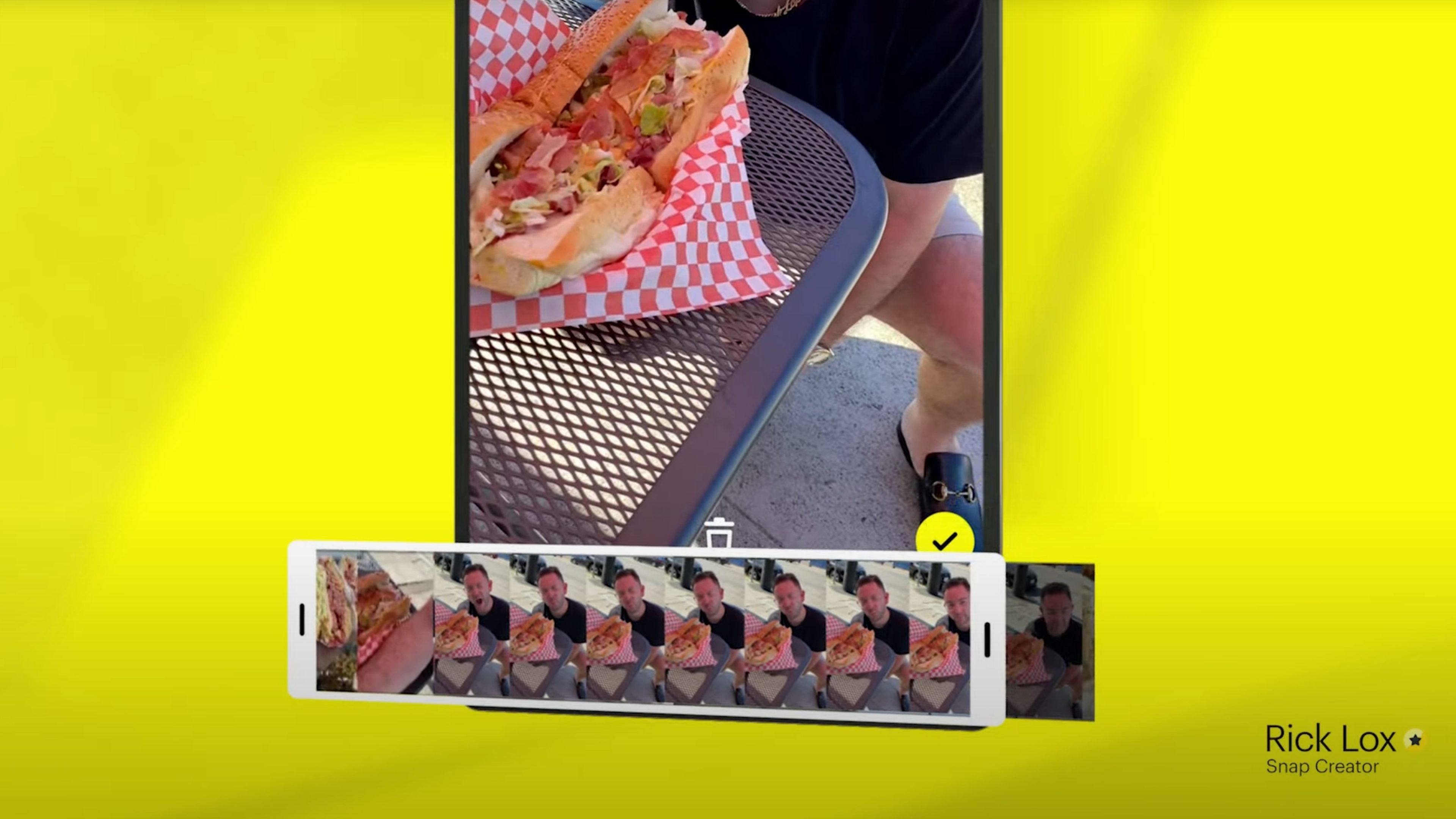 Snapchat al fin añade un editor de vídeo