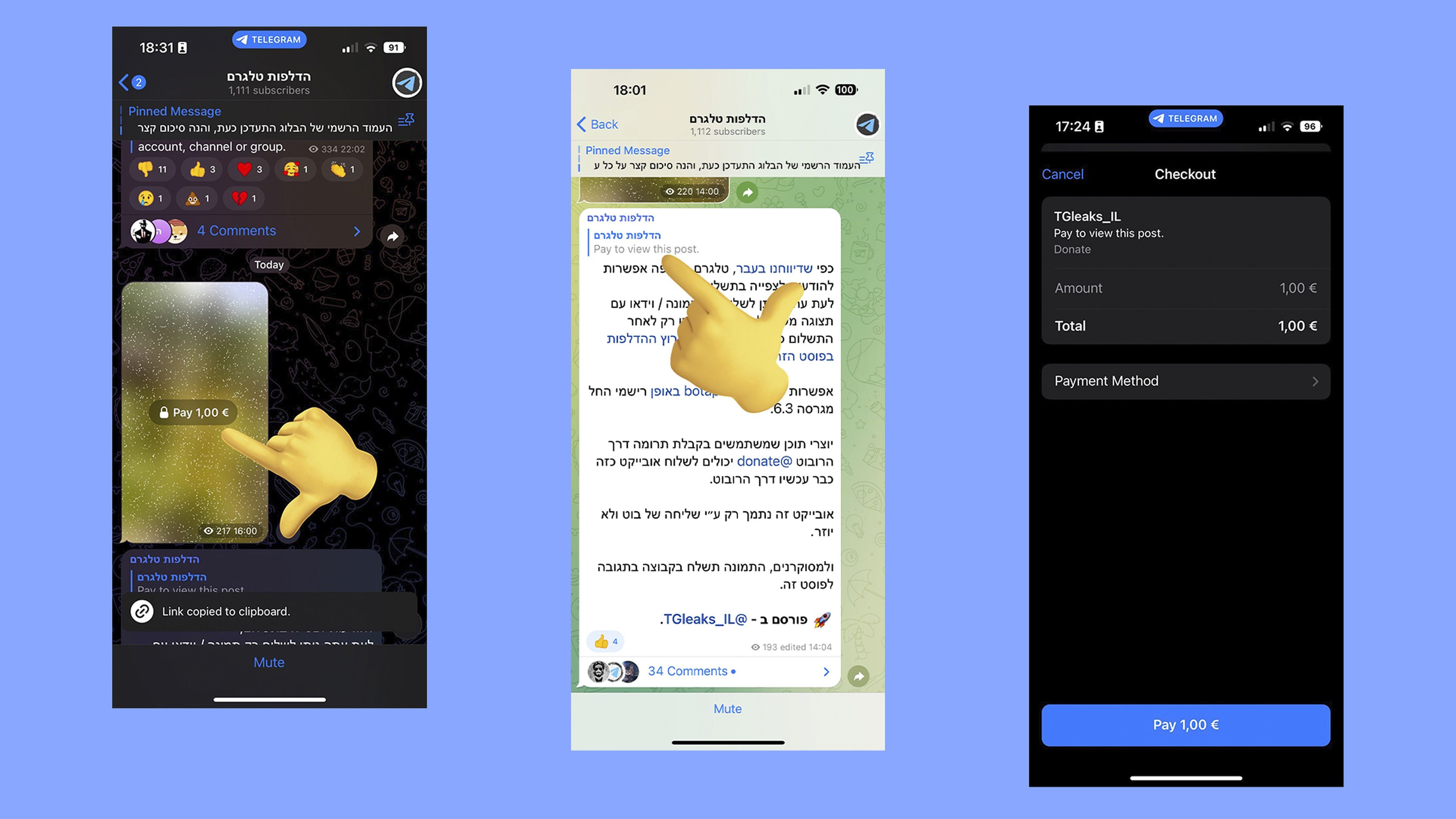 Telegram quiere cobrarte por leer ciertos mensajes y ya lo está probando