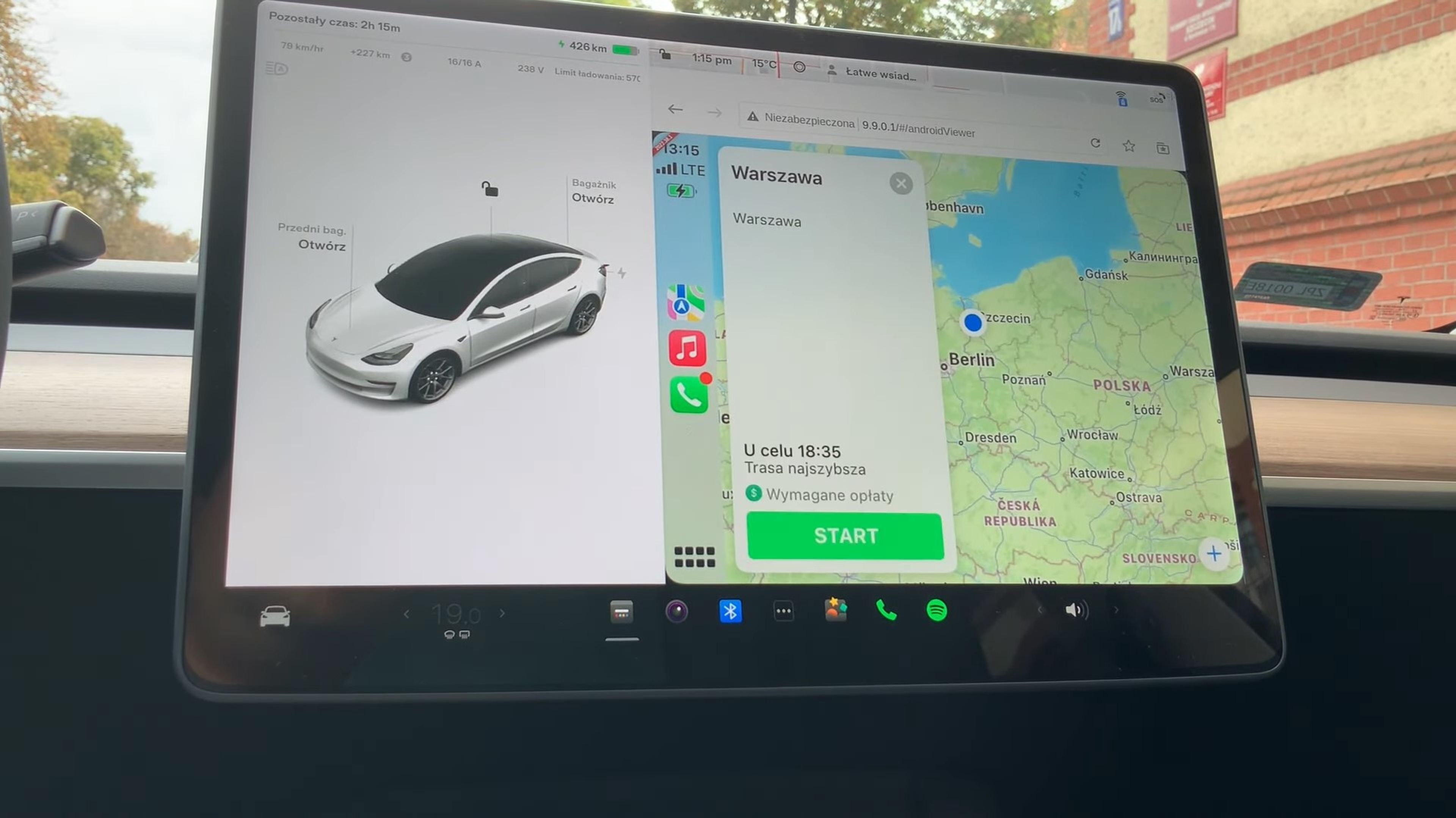 Ya puedes tener Android Auto y CarPlay en tu coche Tesla gracias a este hack