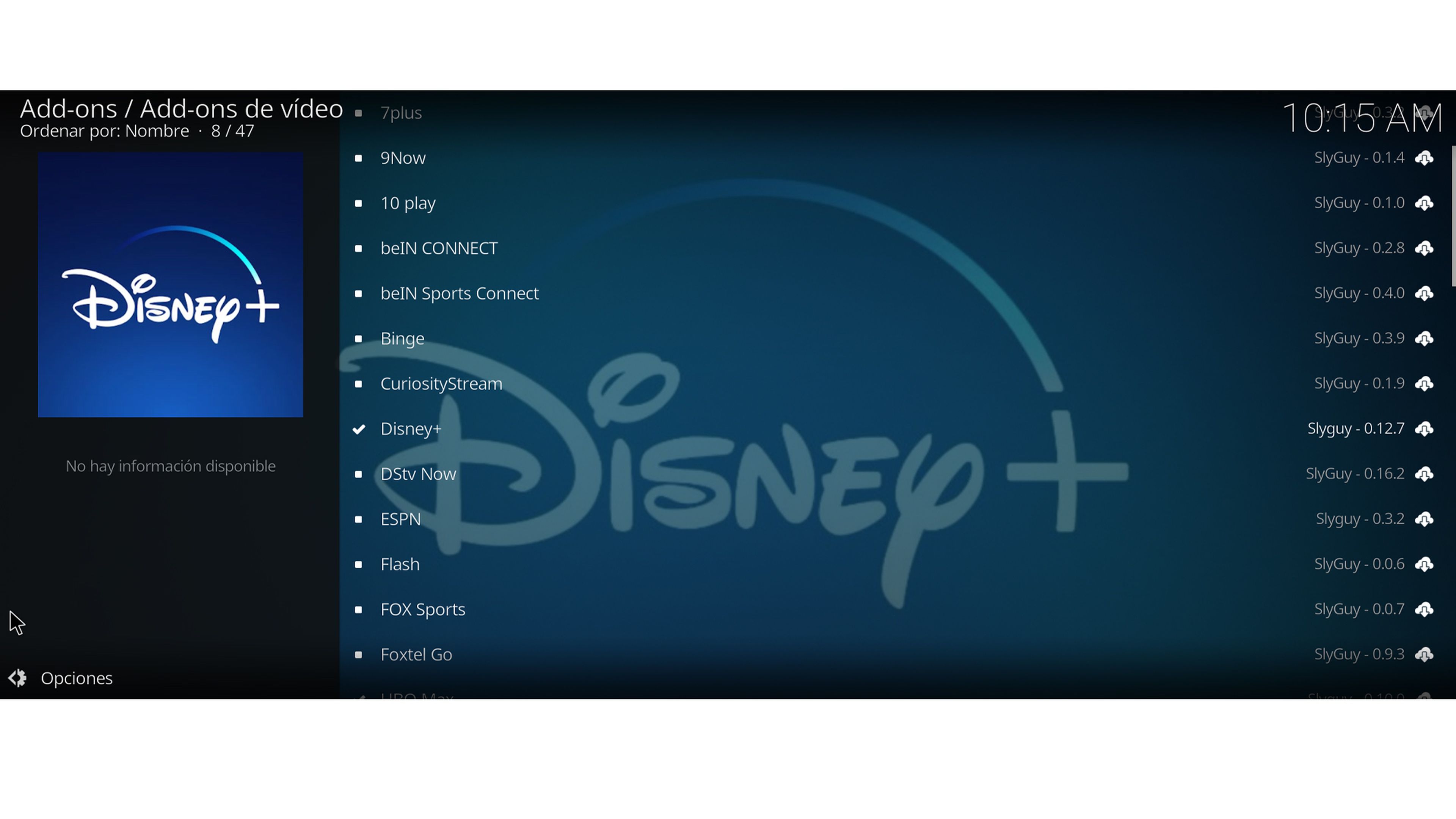 Disney Plus Kodi