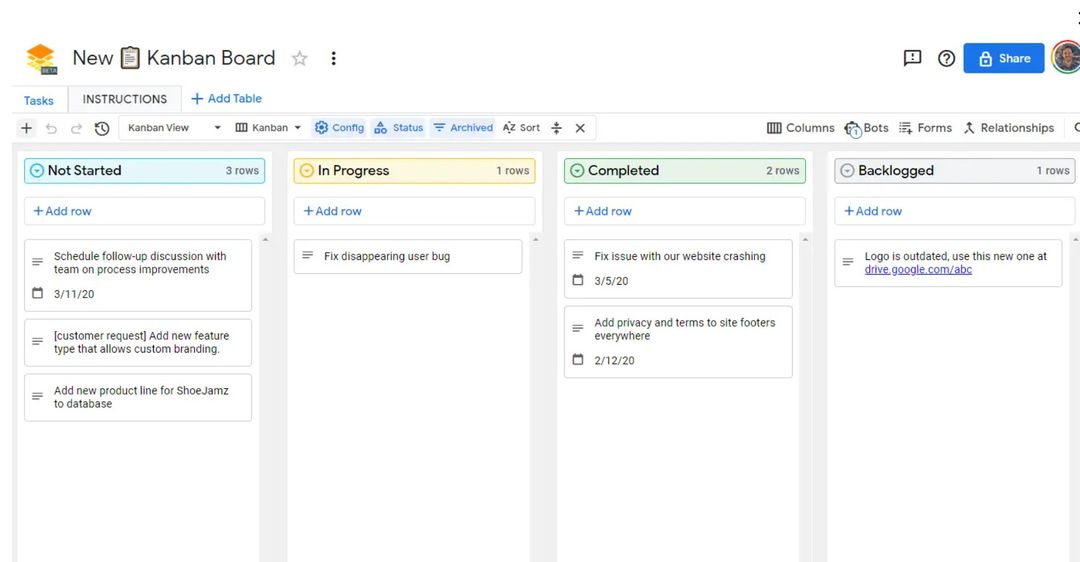 Qué es Google Tables, cómo funciona y quién puede utilizarlo