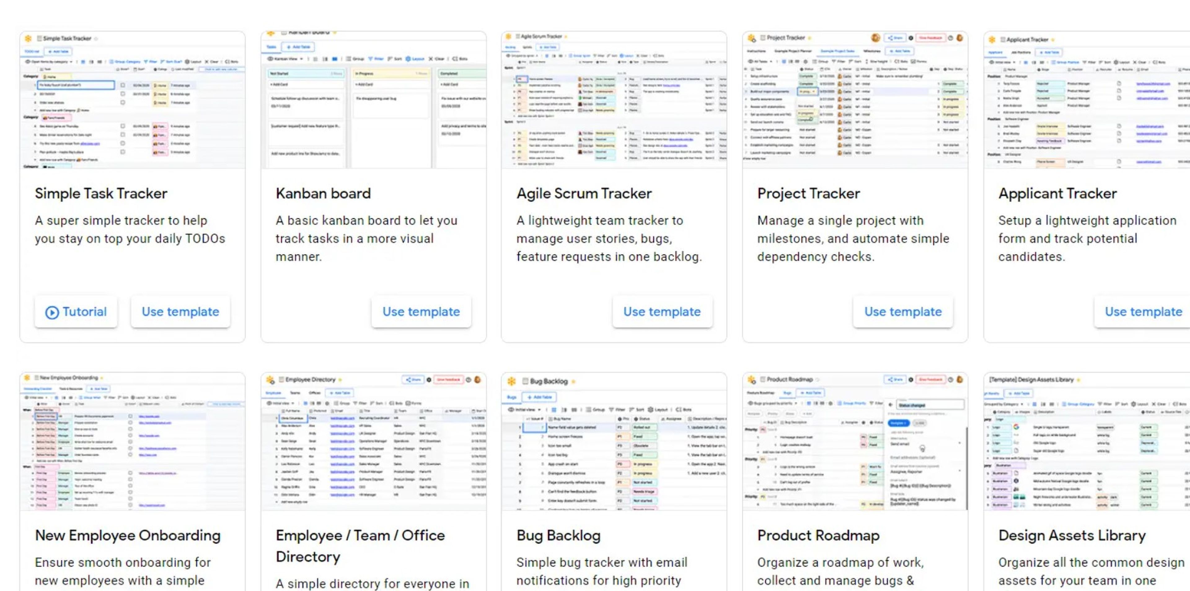 Qué es Google Tables, cómo funciona y quién puede utilizarlo