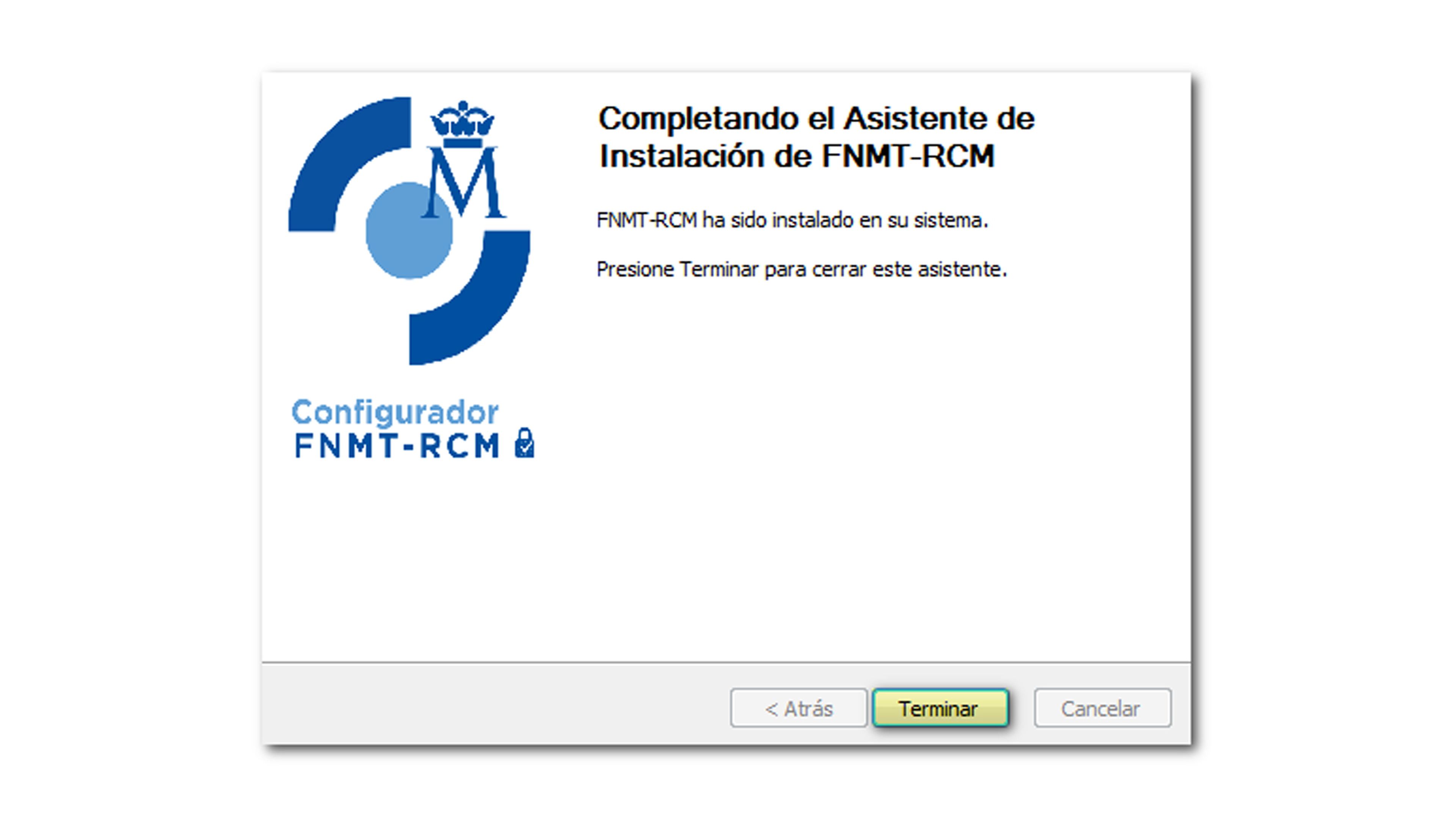 Instalación FNMT-RCM