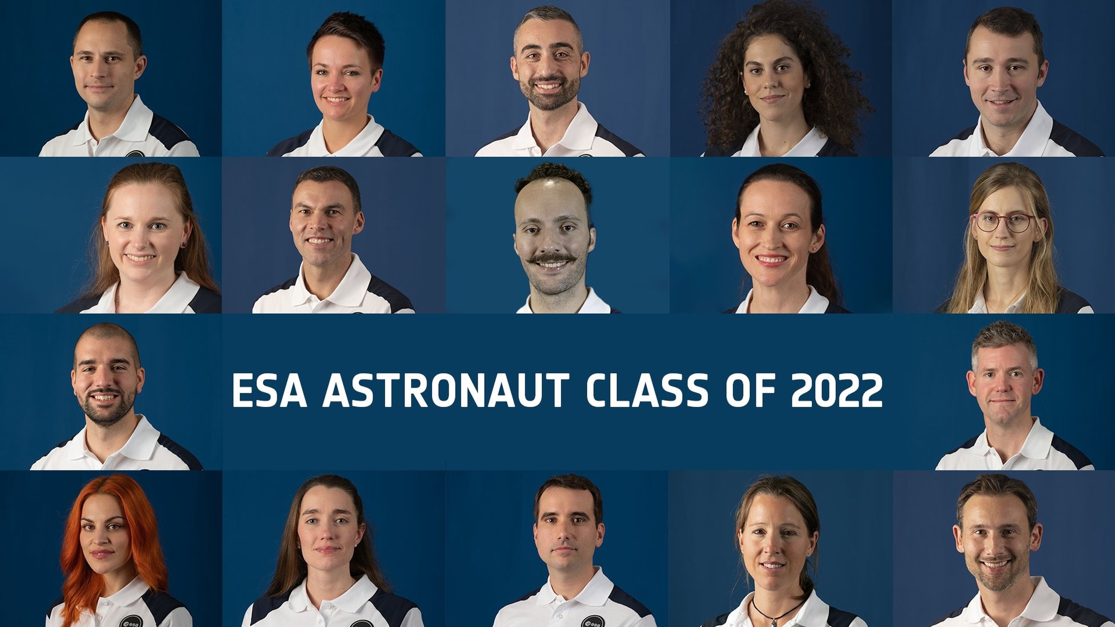 Promoción astronautas de la ESA en 2022