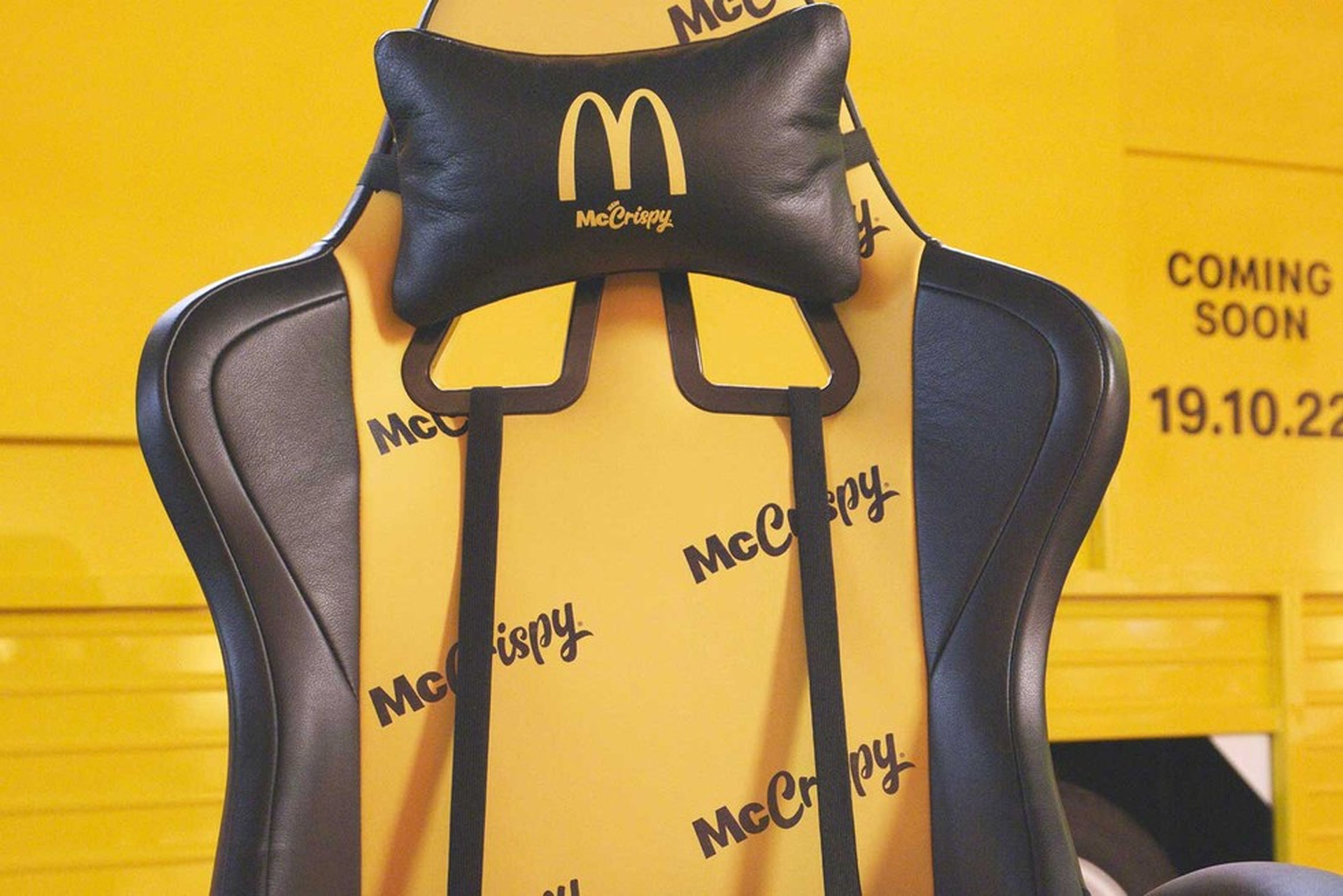 Silla gaming de McDonalds