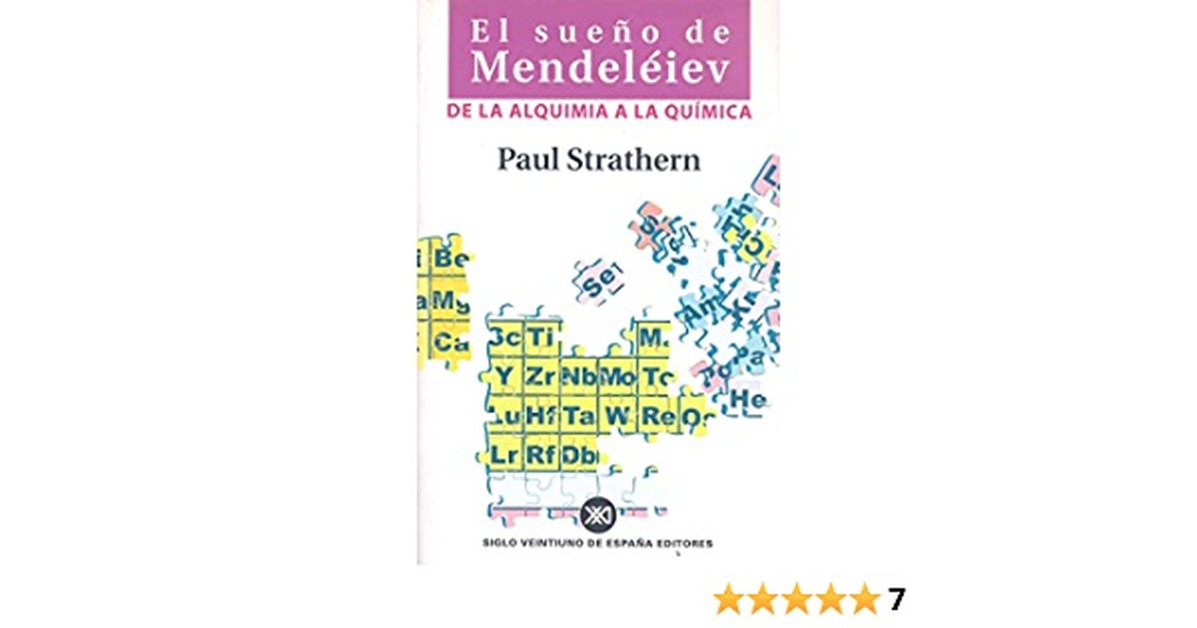 El sueño de Mendeleyev, de Paul Strathern