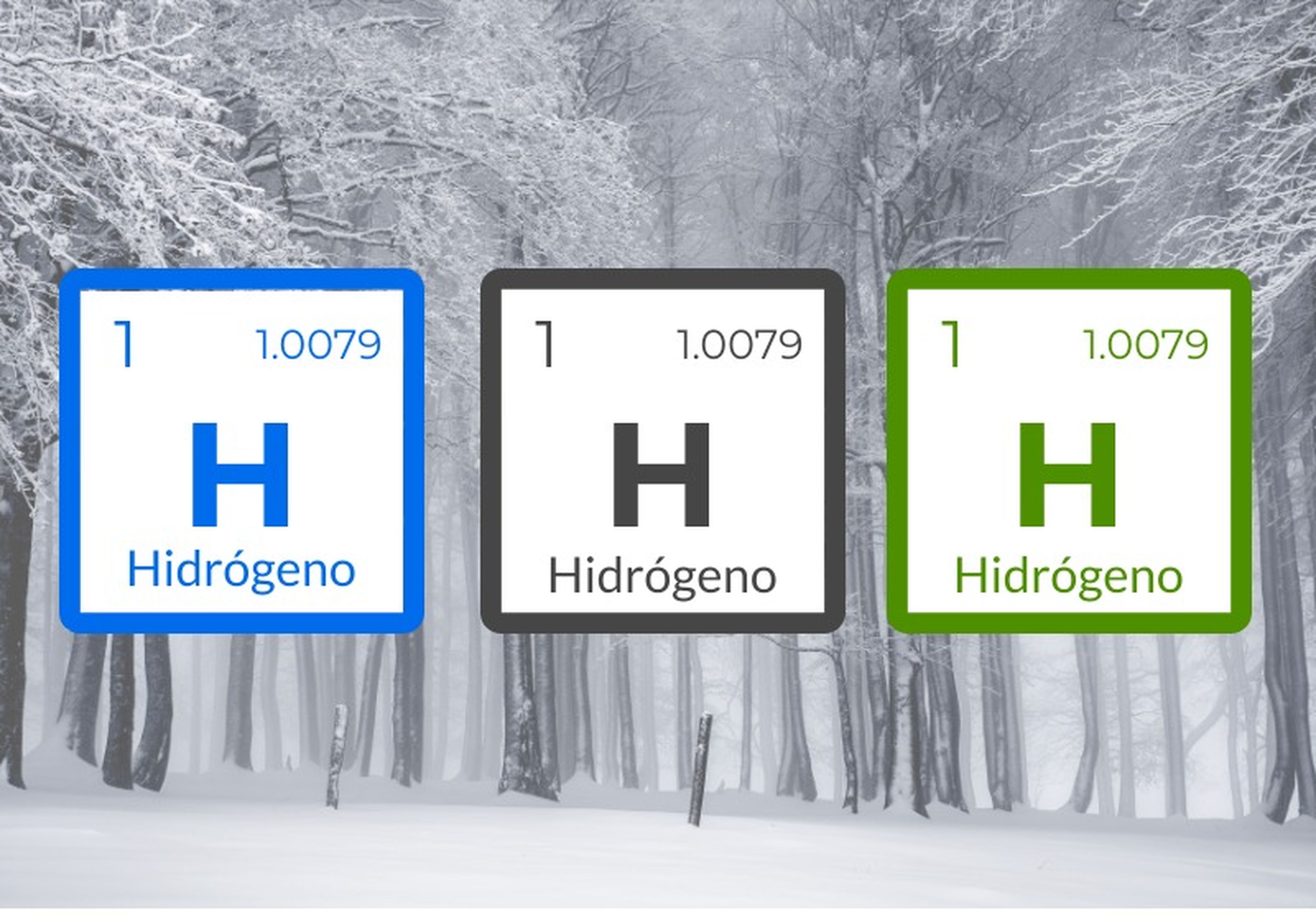 Tipos de Hidrógeno