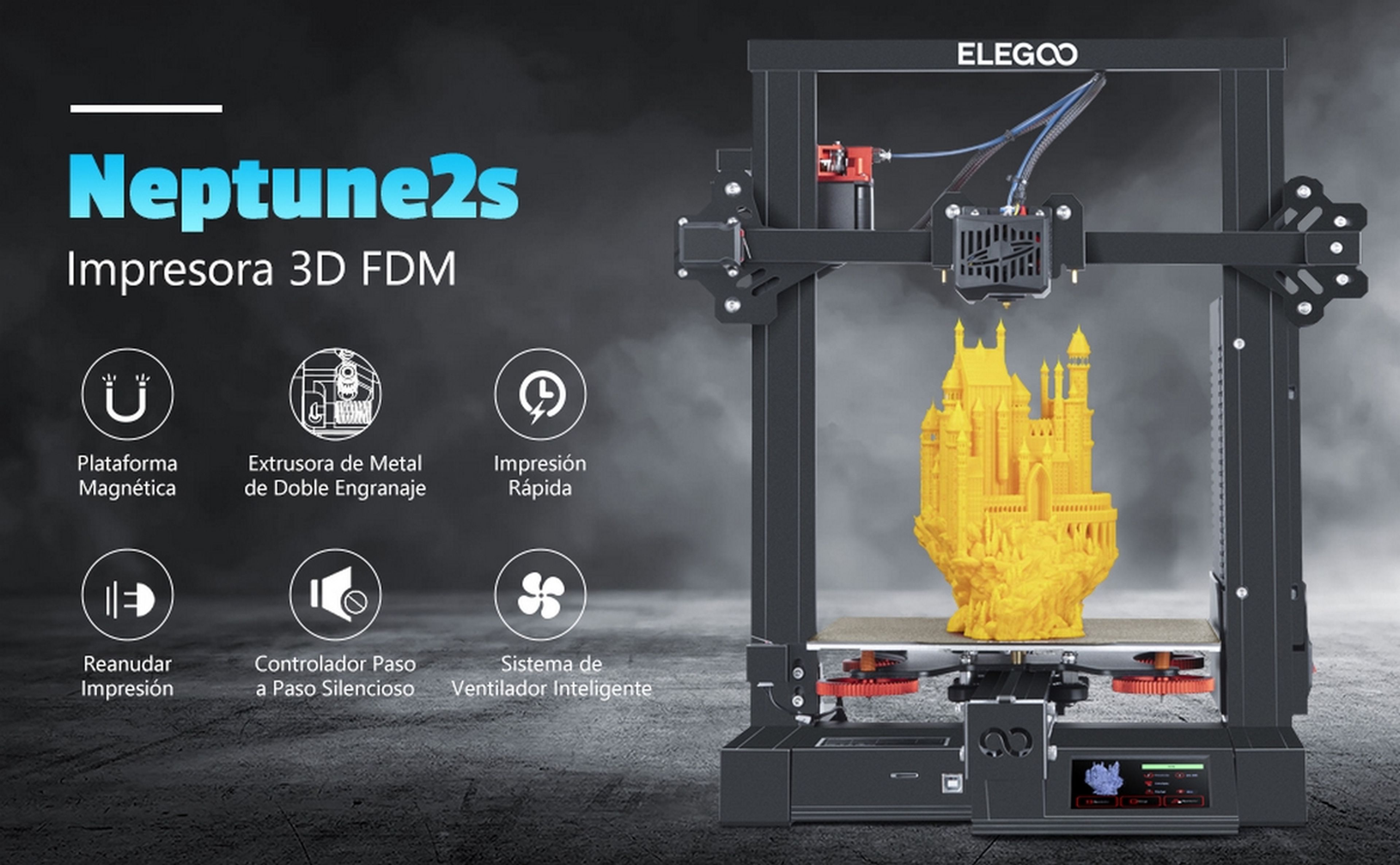 Esta impresora 3D es ideal para multitud de aficiones, baja a solo 229 euros
