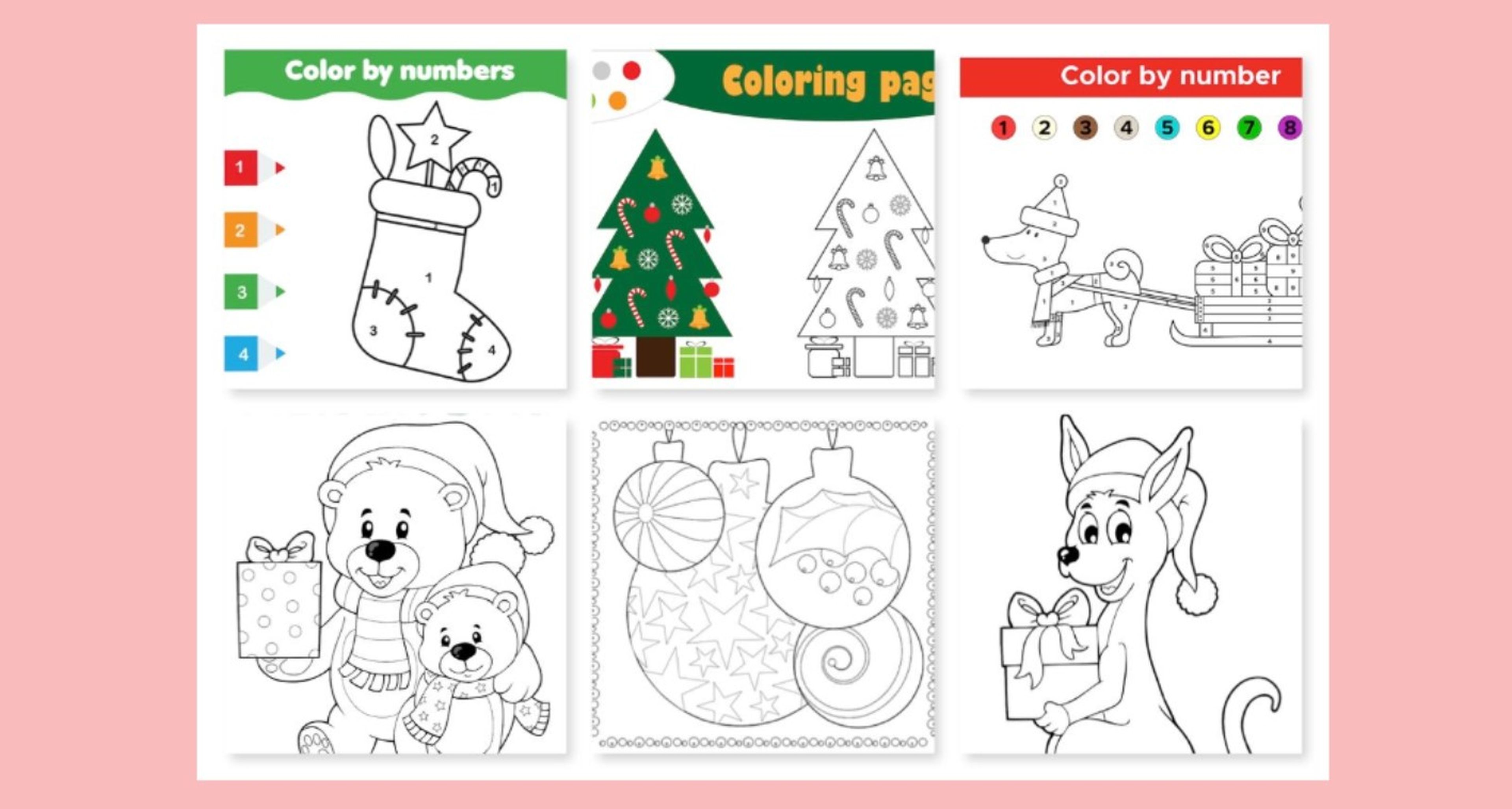 Las mejores apps con dibujos de Navidad para colorear