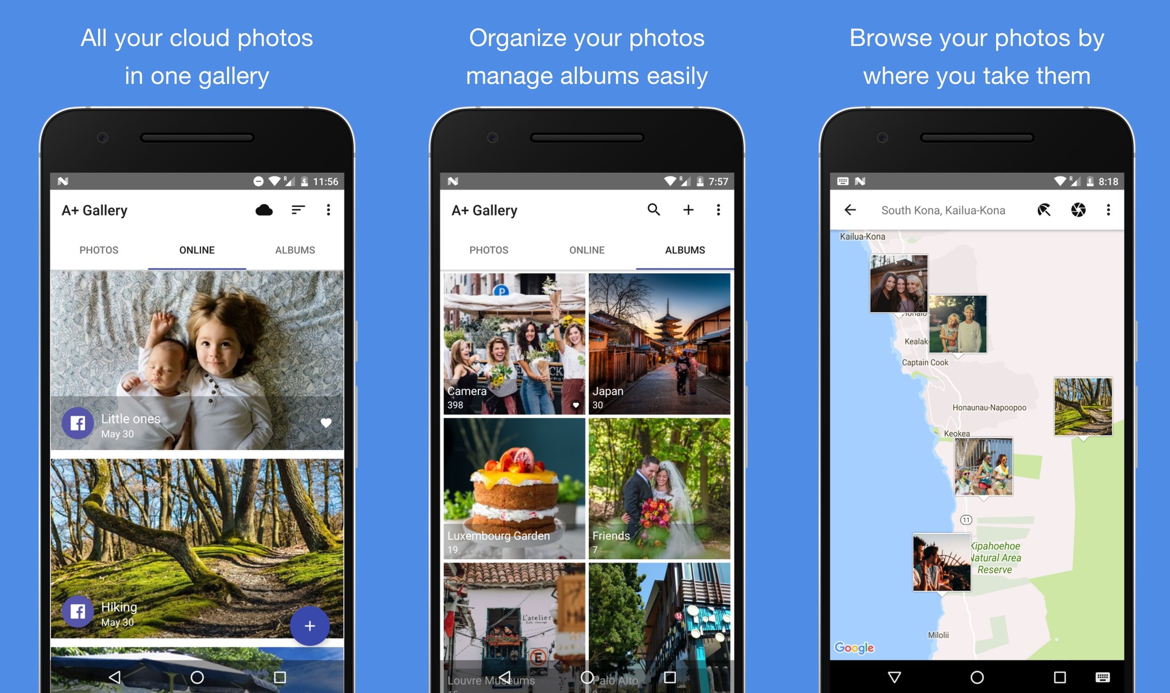 Mejores galerías con las que organizar todas tus fotografías en Android