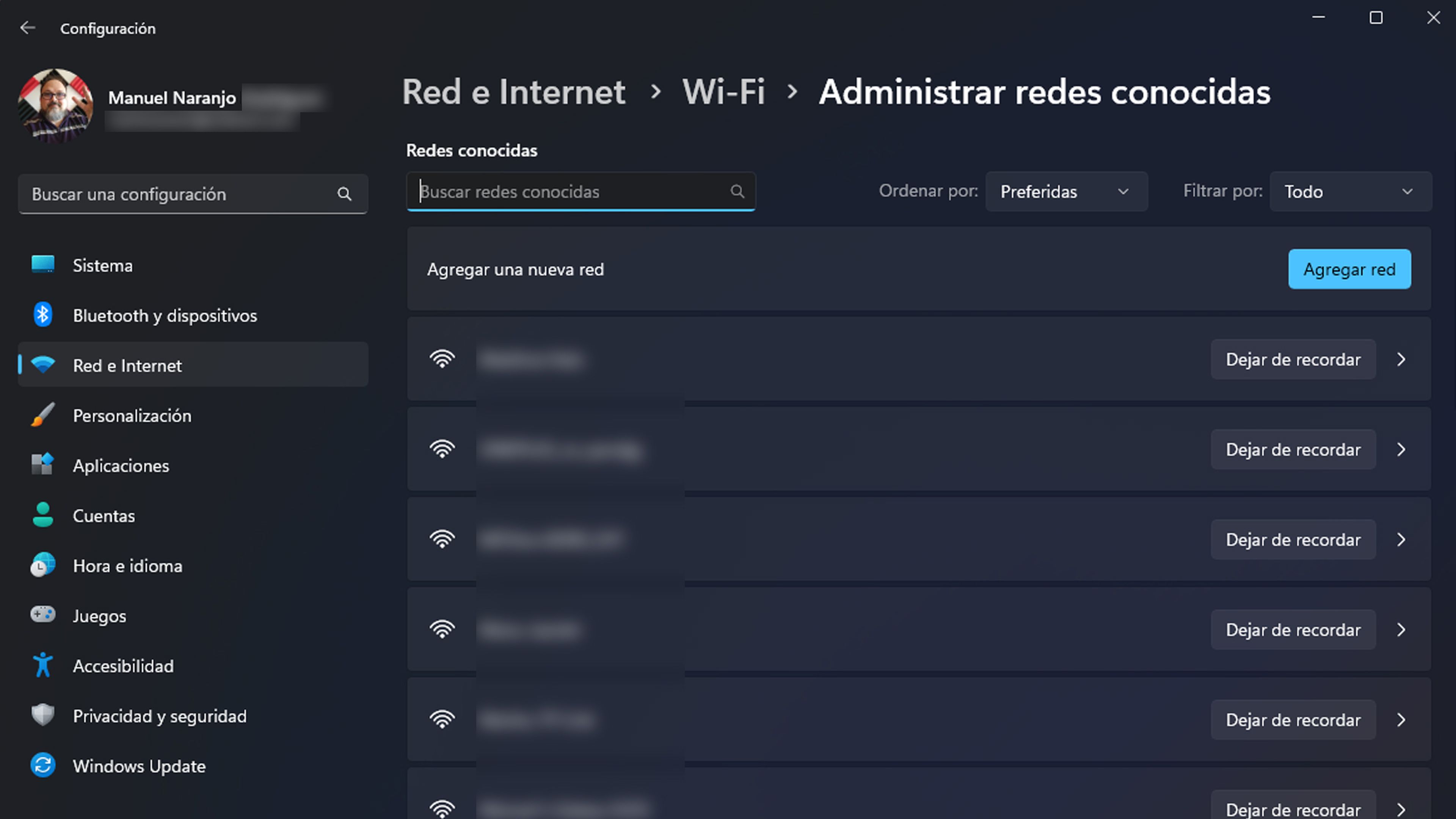 Redes en Configuración