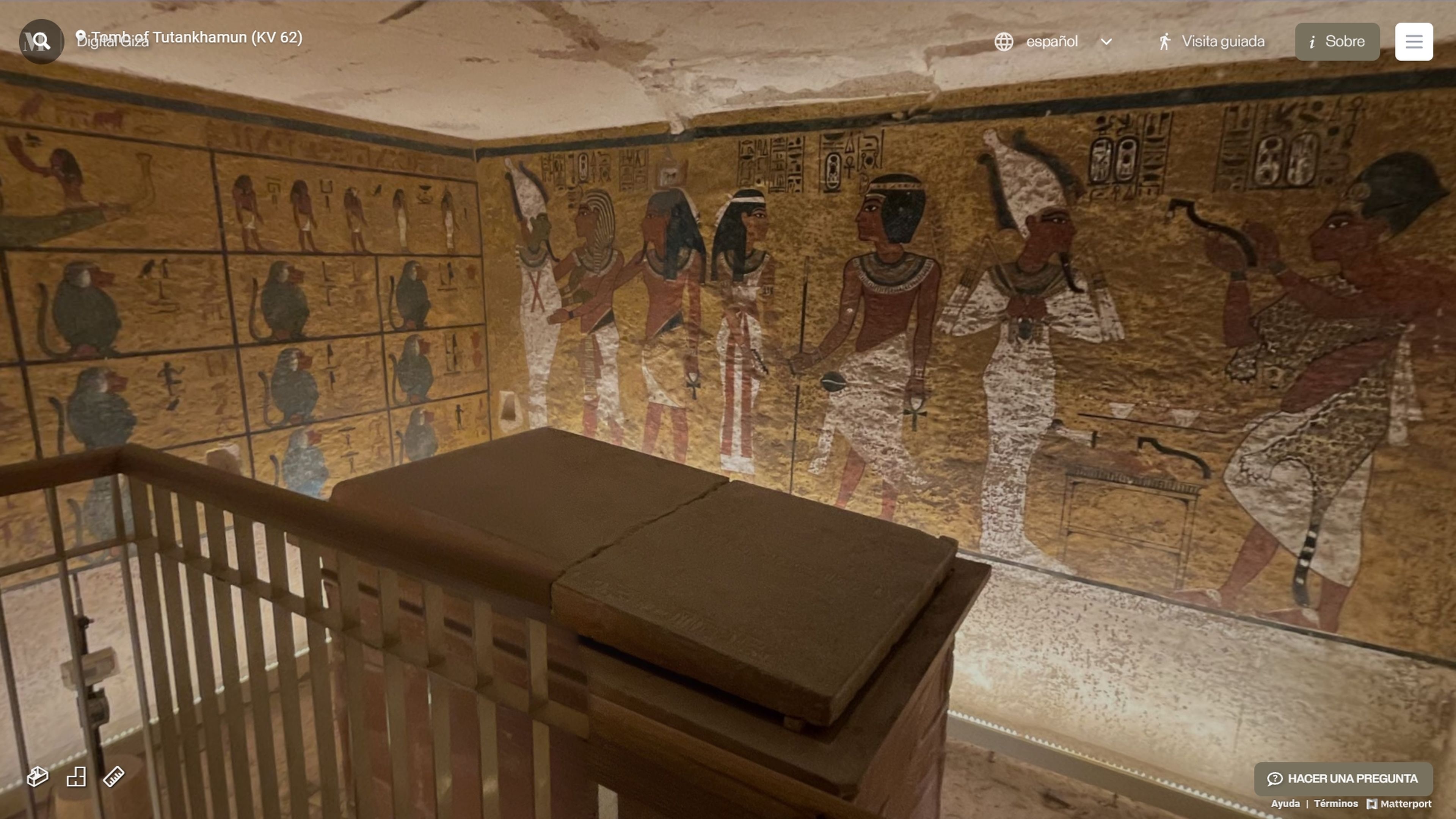 Ya puedes visitar la Gran Pirámide de Guiza y la tumba de Tutankamón en 3D con el mayor detalle jamás visto