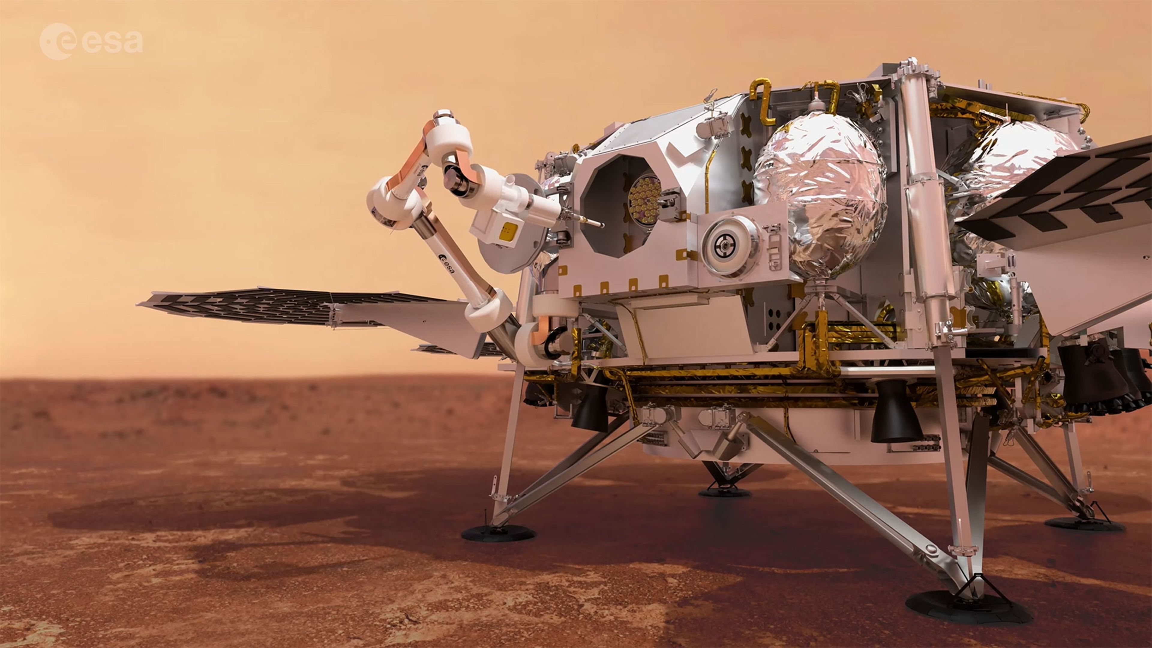Este brazo robótico ayudará a traer muestras de Marte a la Tierra