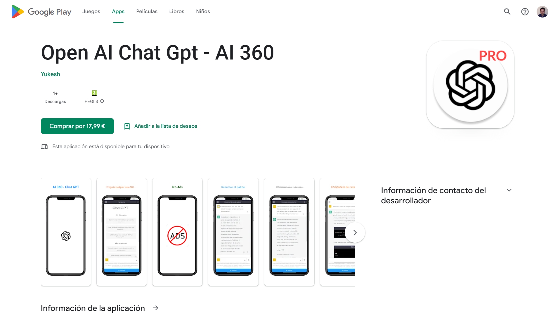 Docenas De Aplicaciones Falsas De ChatGPT Inundan La App Store Y Google ...