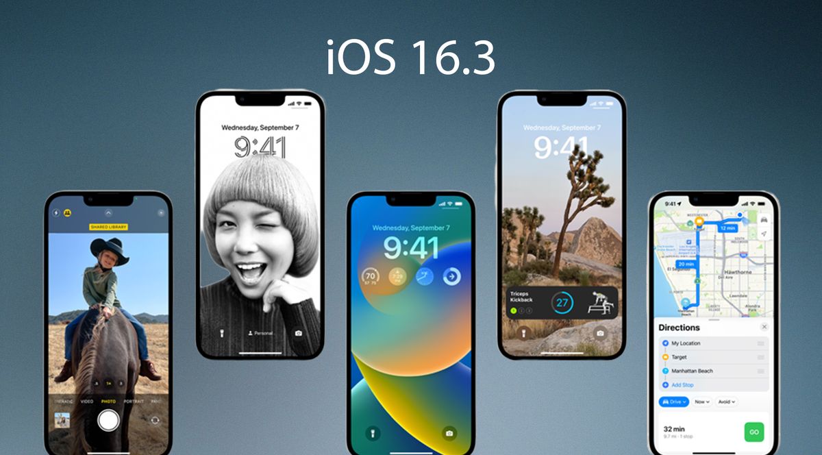 Estas son las novedades que llegan a iPhone con la nueva versión iOS 16.3