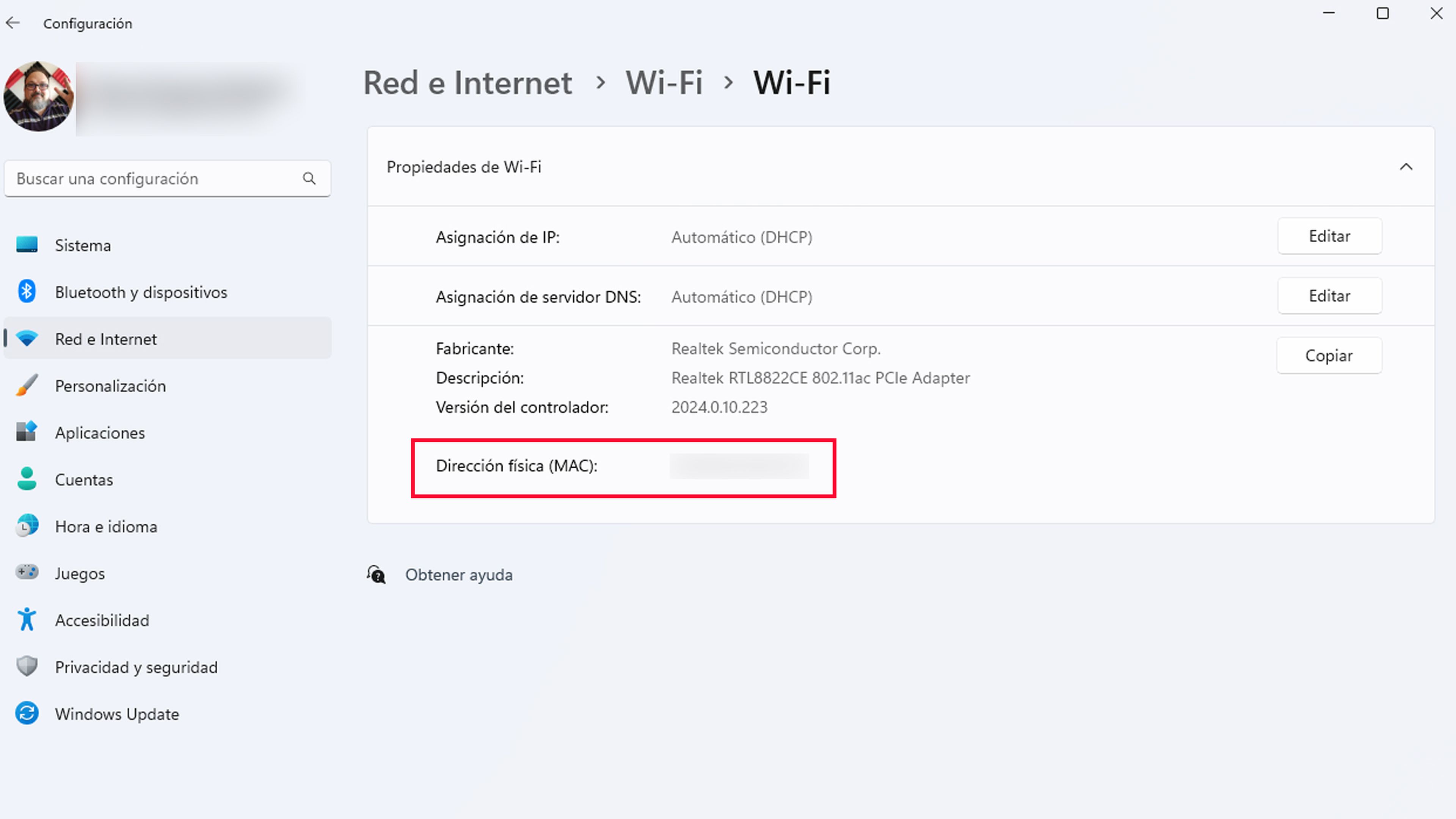 Cómo encontrar la dirección MAC en Windows 11, Mac OS y móviles Android y Apple 1 MAC en Windows 11