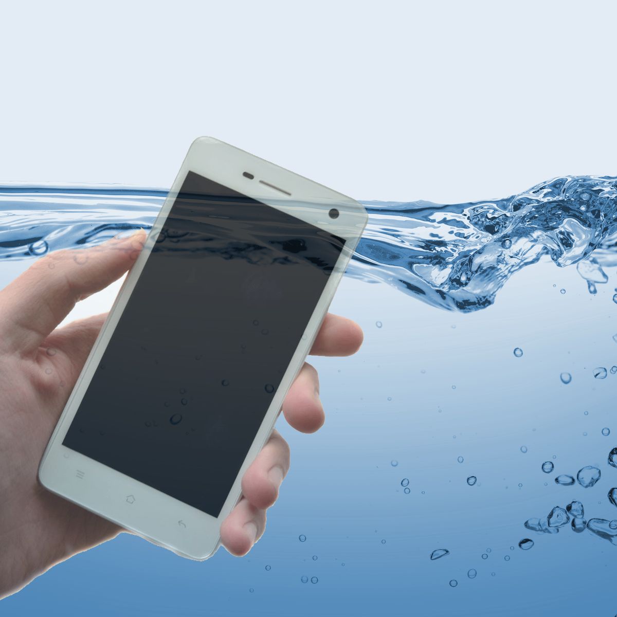 Puede un smartphone dejar de ser resistente al agua después de un