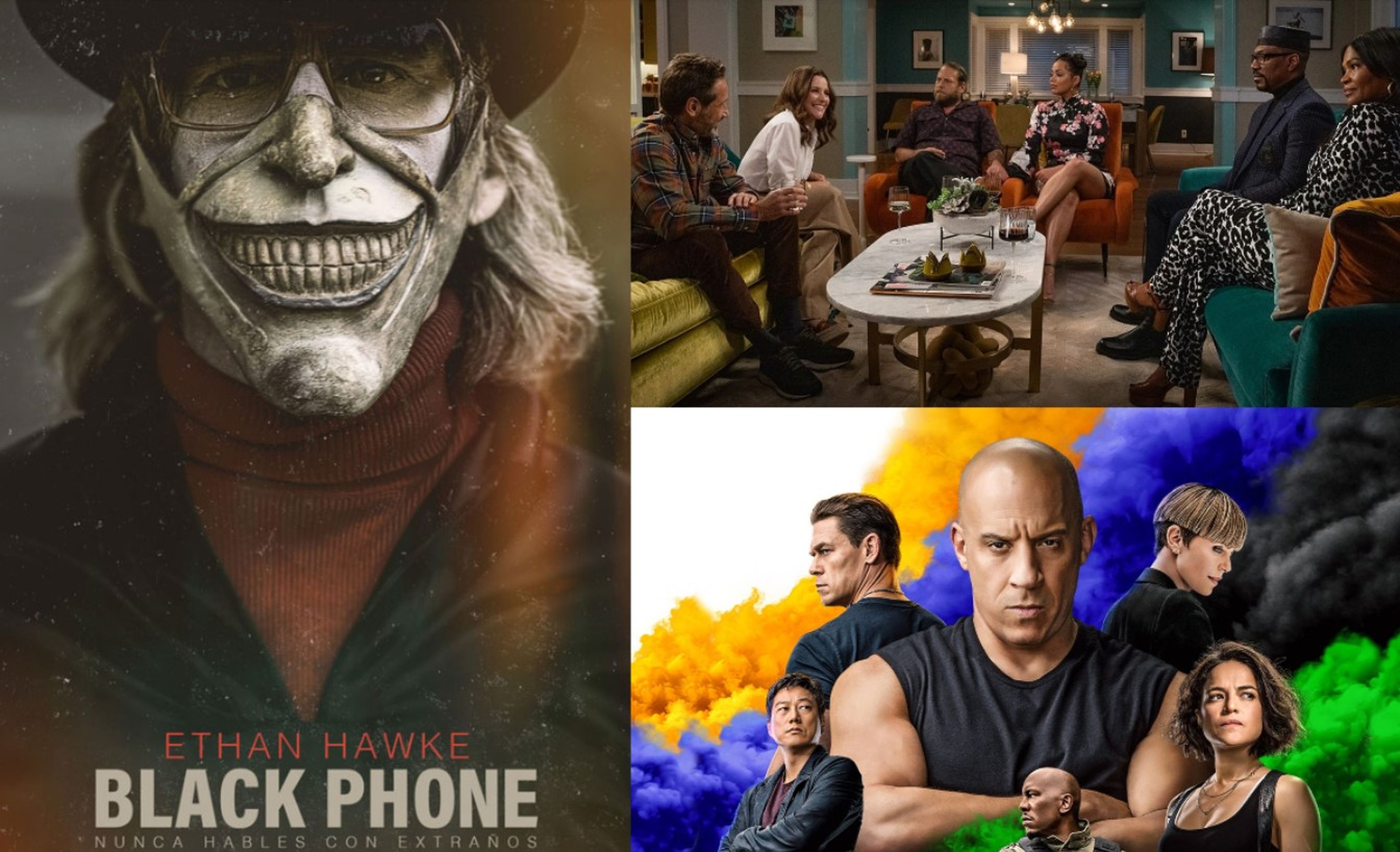 Qué películas ver este fin de semana en Netflix, Prime Video y MovistarPlus+: BlackPhone, Fast & Furious 9 y una comedia con Jonah Hill